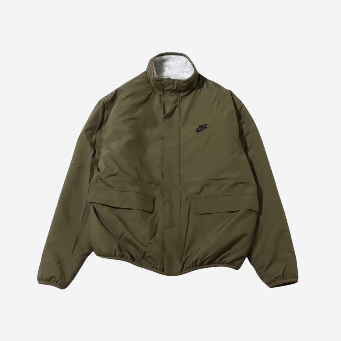 Nike Club+ Fleece Reversible Winterized Full Zip Olive - Asia 상세 이미지 3