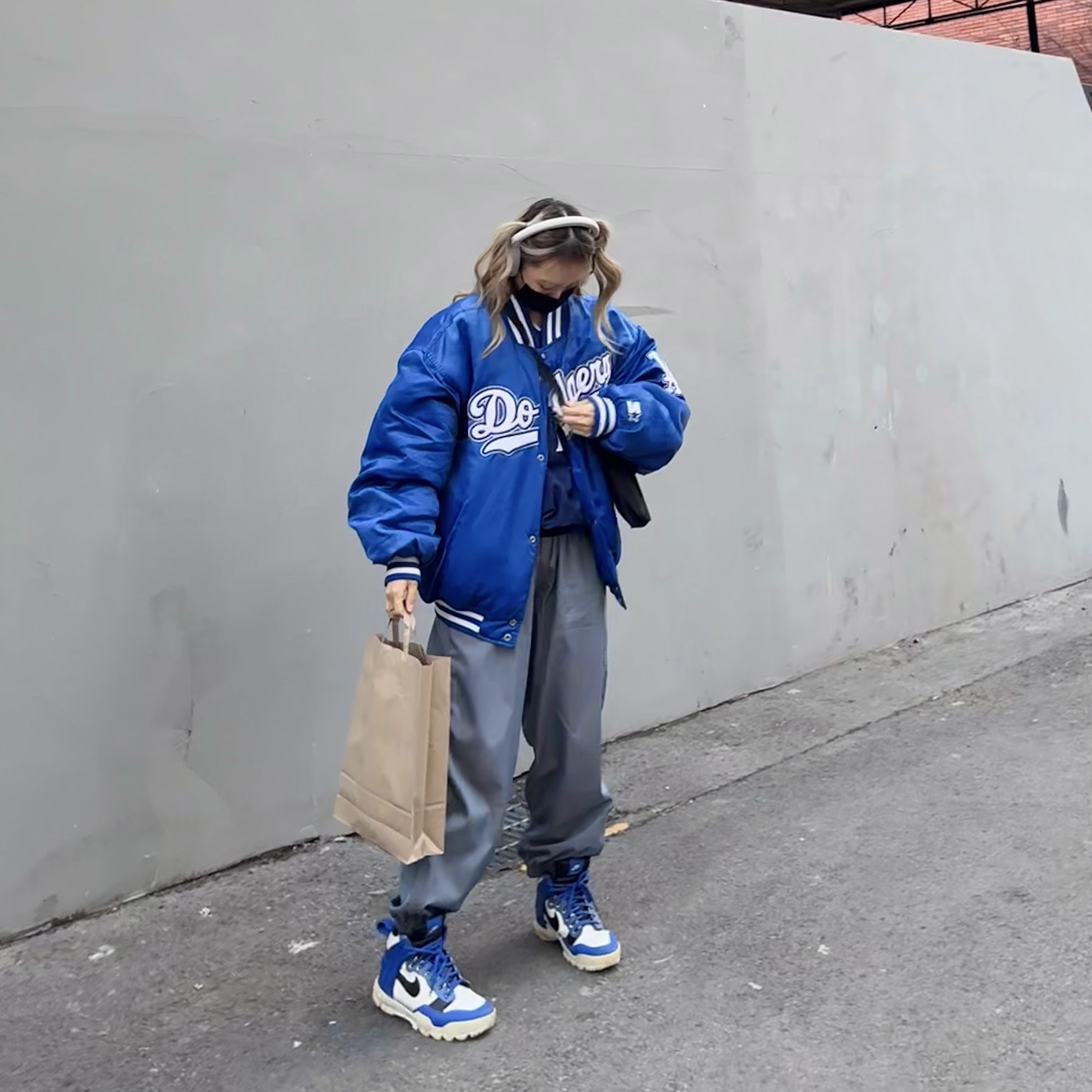 Nike x Undercover SFB Jungle Dunk White 착용 스타일