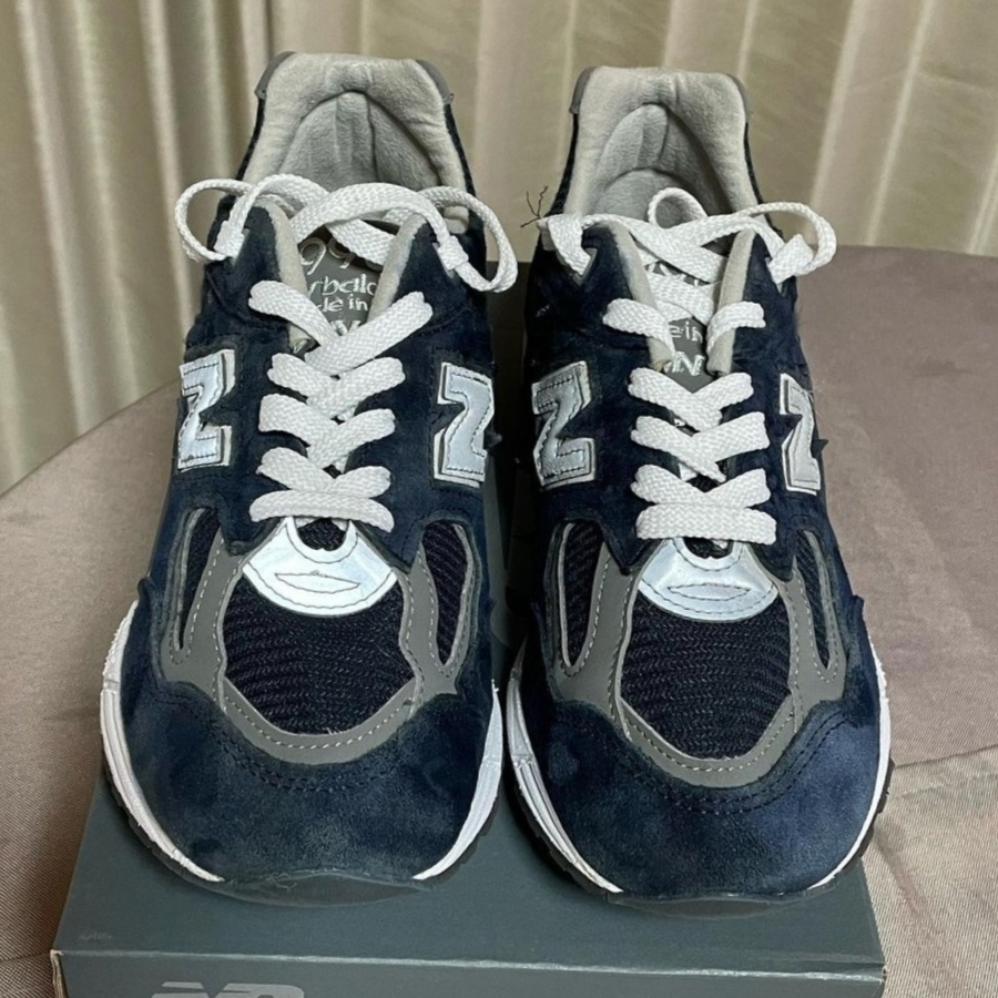 New Balance 990v2 Made in USA Navy  착용 스타일