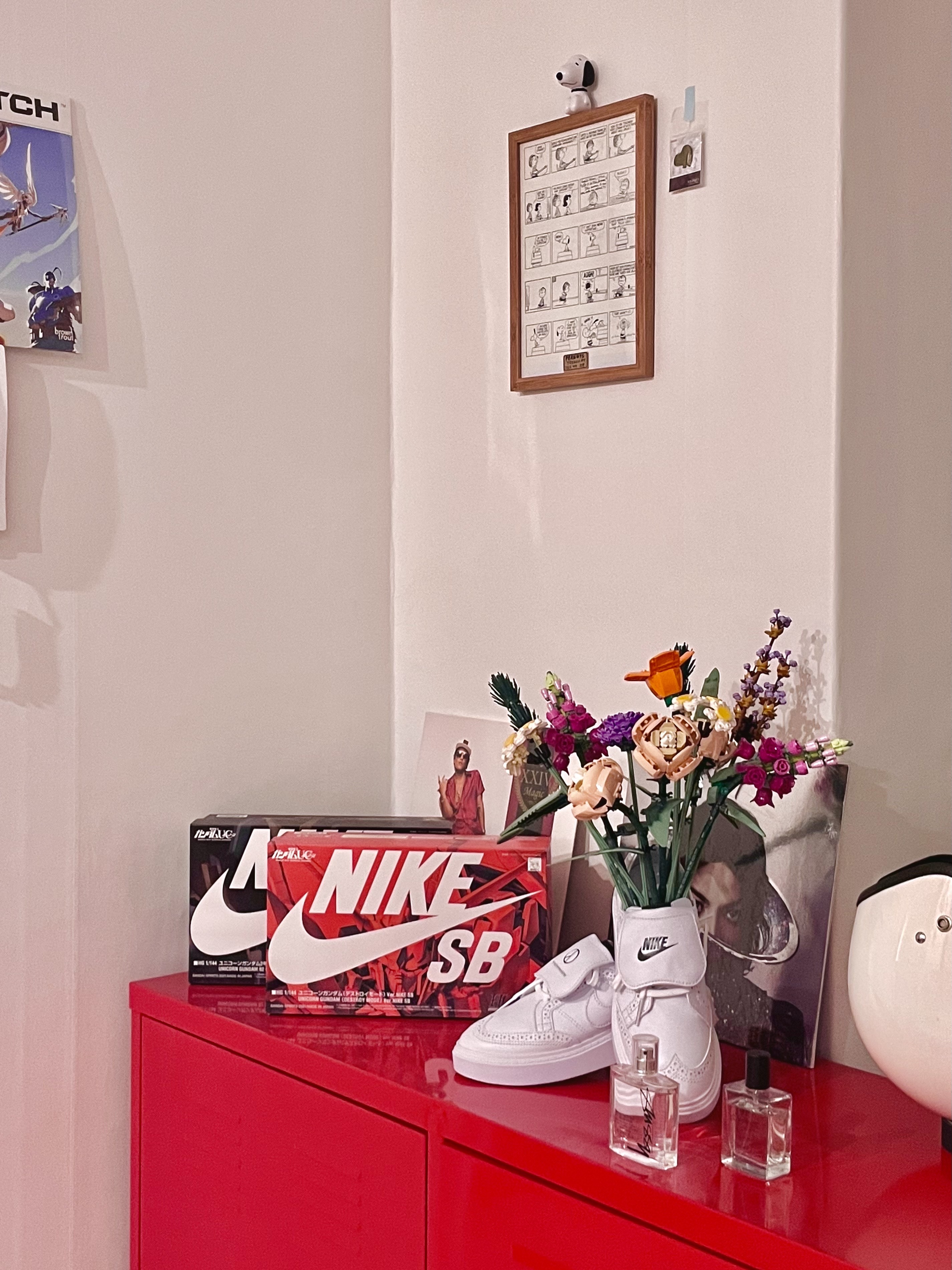Nike x Peaceminusone Kwondo1 White, Bandai x Nike SB HG Unicorn Gundam & HG Unicorn 02 Banshee Set (Destroy Mode) 착용 스타일 - 2