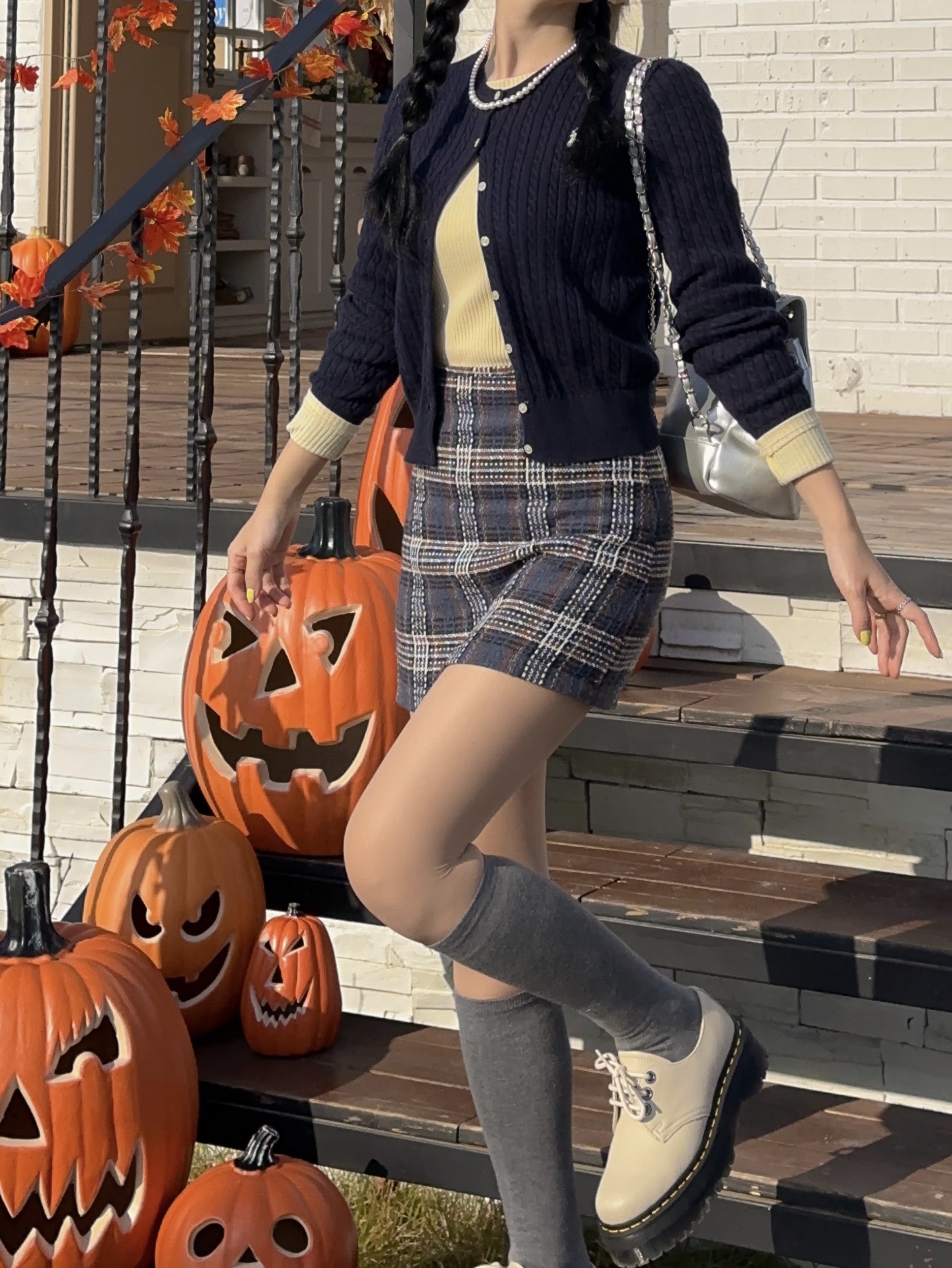 [30% 적립] Polo Ralph Lauren Children Mini Cable Cotton Cardigan Hunter Navy, Dr. Martens 1461 Quad Black 착용 스타일 - 1