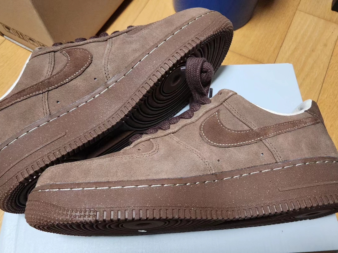 (W) Nike Air Force 1 '07 Cacao Wow 착용 스타일