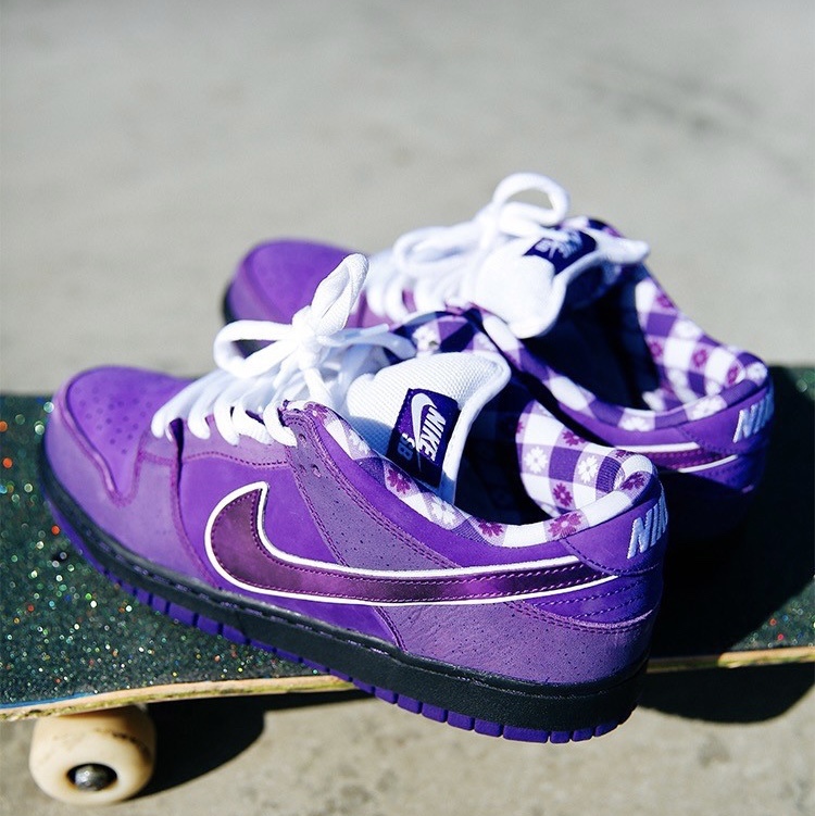 Nike x Concepts SB Dunk Low Purple Lobster (Regular Box) 착용 스타일 - 3