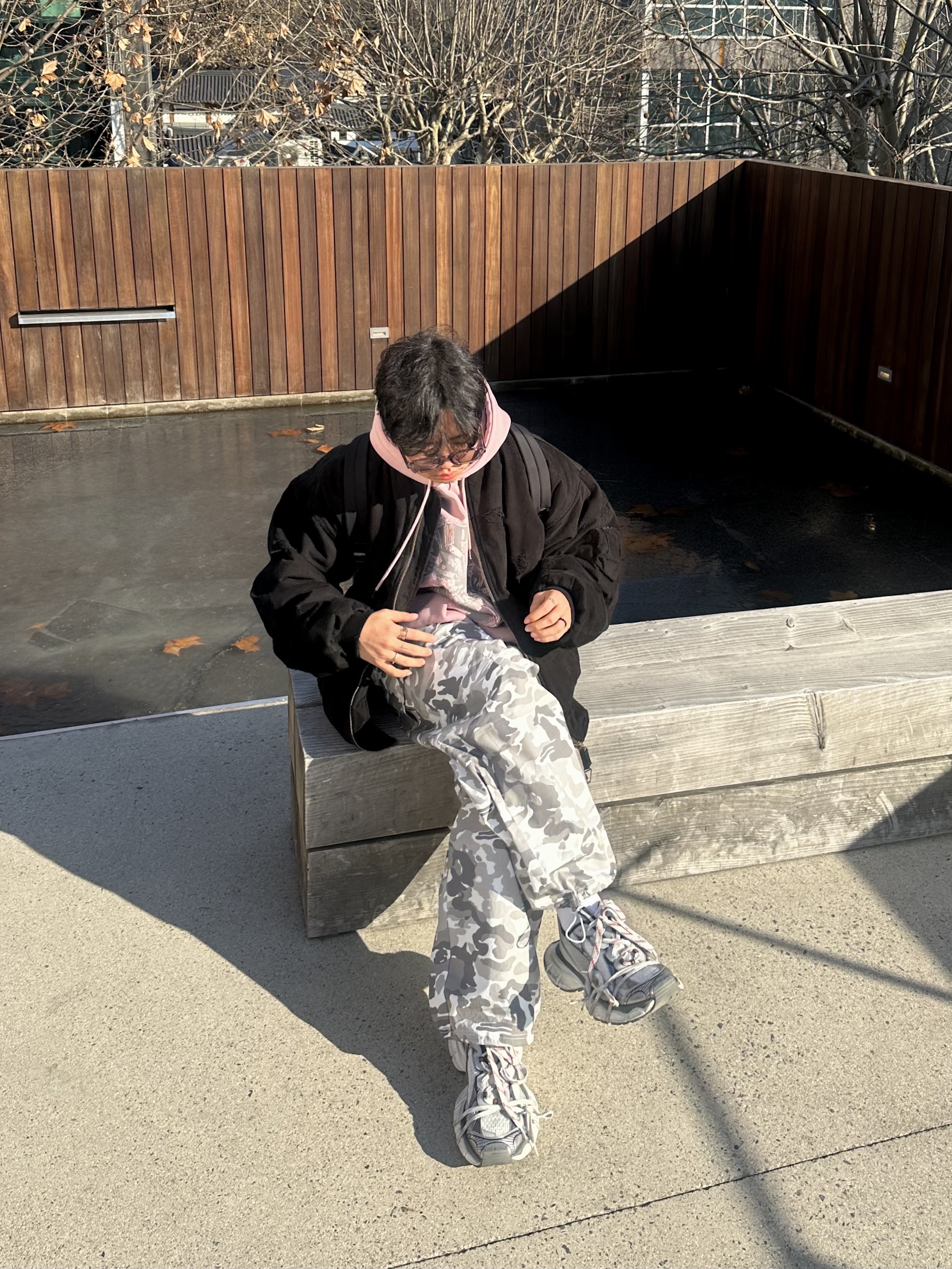 Undermycar Dtrange Dead Starange Destroyed Bomber Obsidian - 23SS, Balenciaga 3XL Sneakers Grey White Red 착용 스타일 - 6