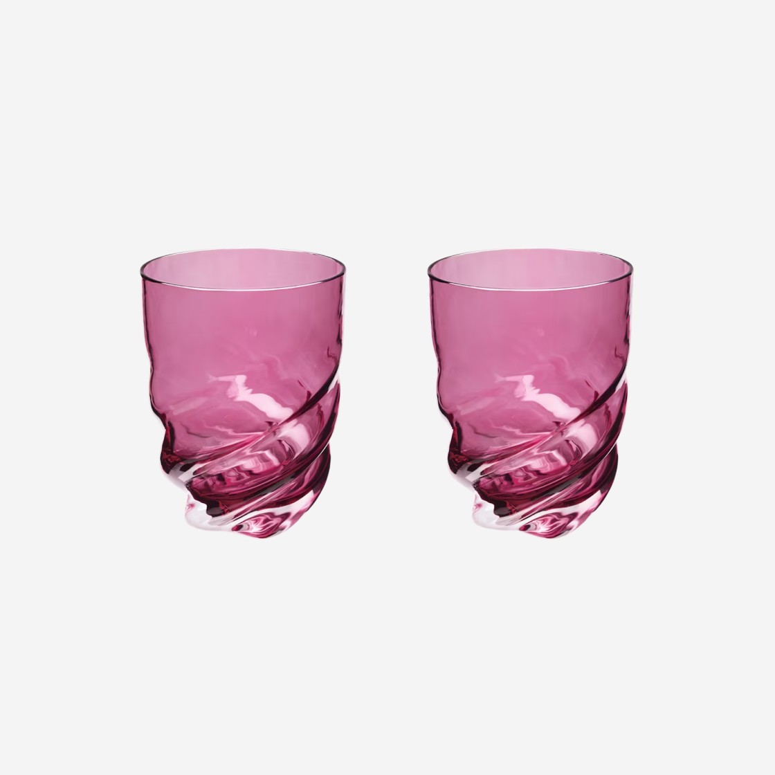 Louis Vuitton Twist Glasses Venetian Ruby (Set of 2) 상세 이미지 1