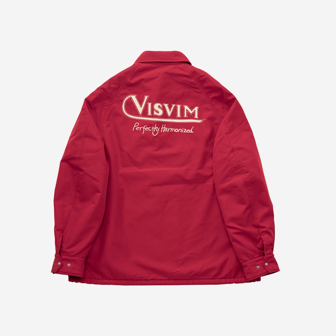 Visvim Coach Jacket Red - 24SS 상세 이미지 2