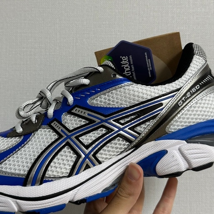Asics GT-2160 White Illusion Blue 착용 스타일