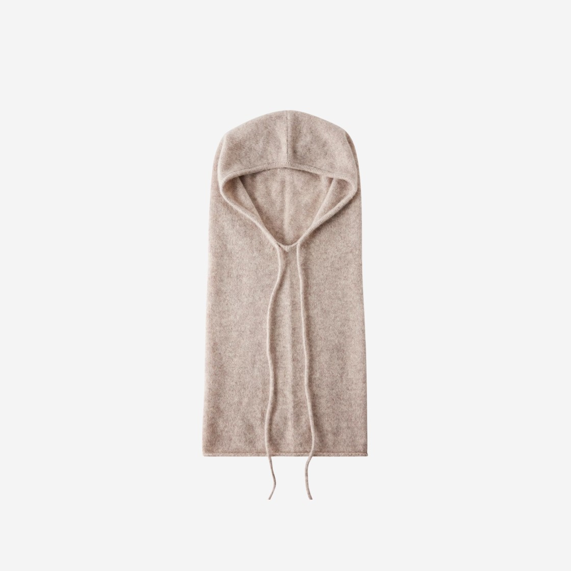 (W) Aritzia Babaton Luxe Cashmere Solitude Hood Cashmere Balaclava Heather Bone 상세 이미지 1