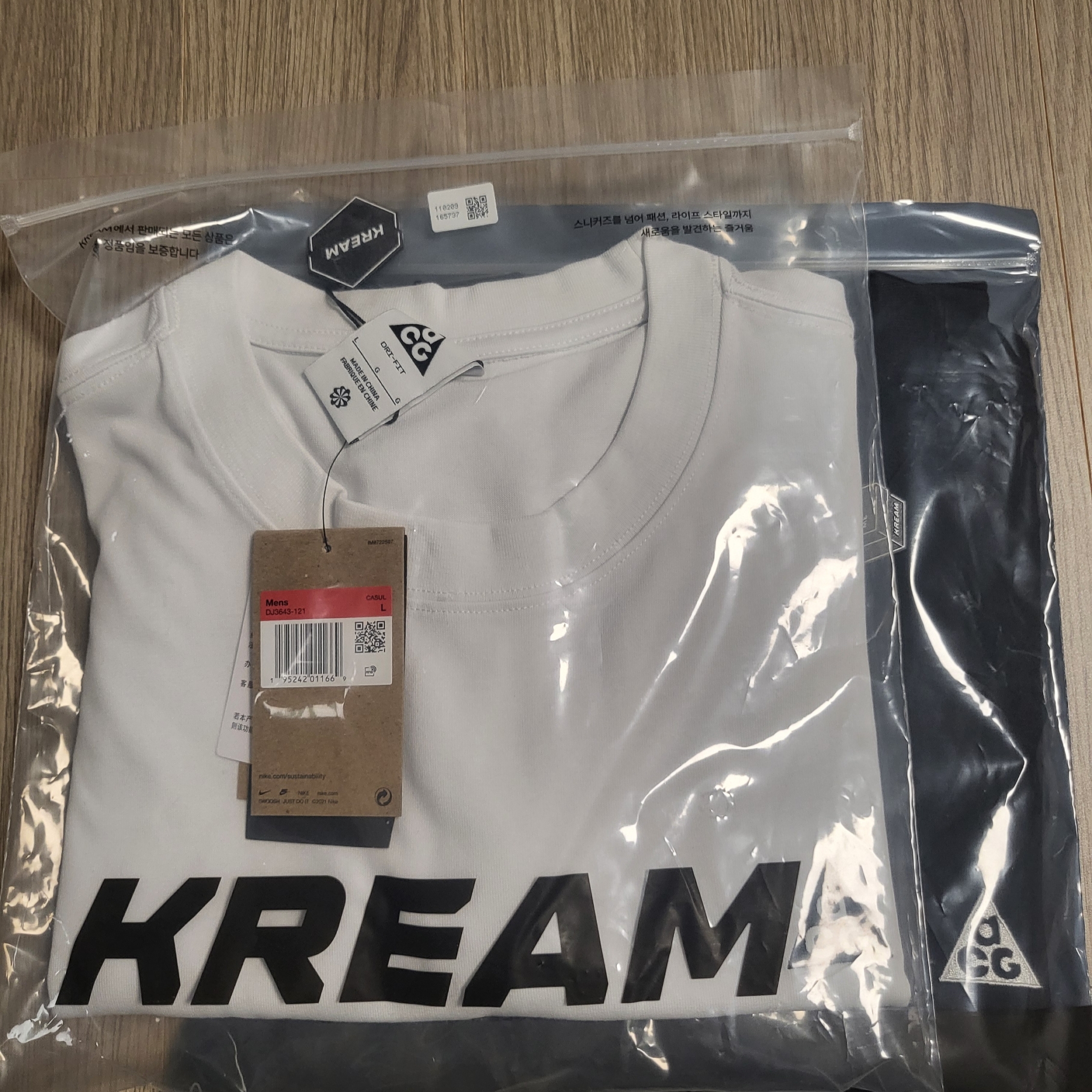 Nike ACG LBR T-Shirt Summit White - Asia 착용 스타일