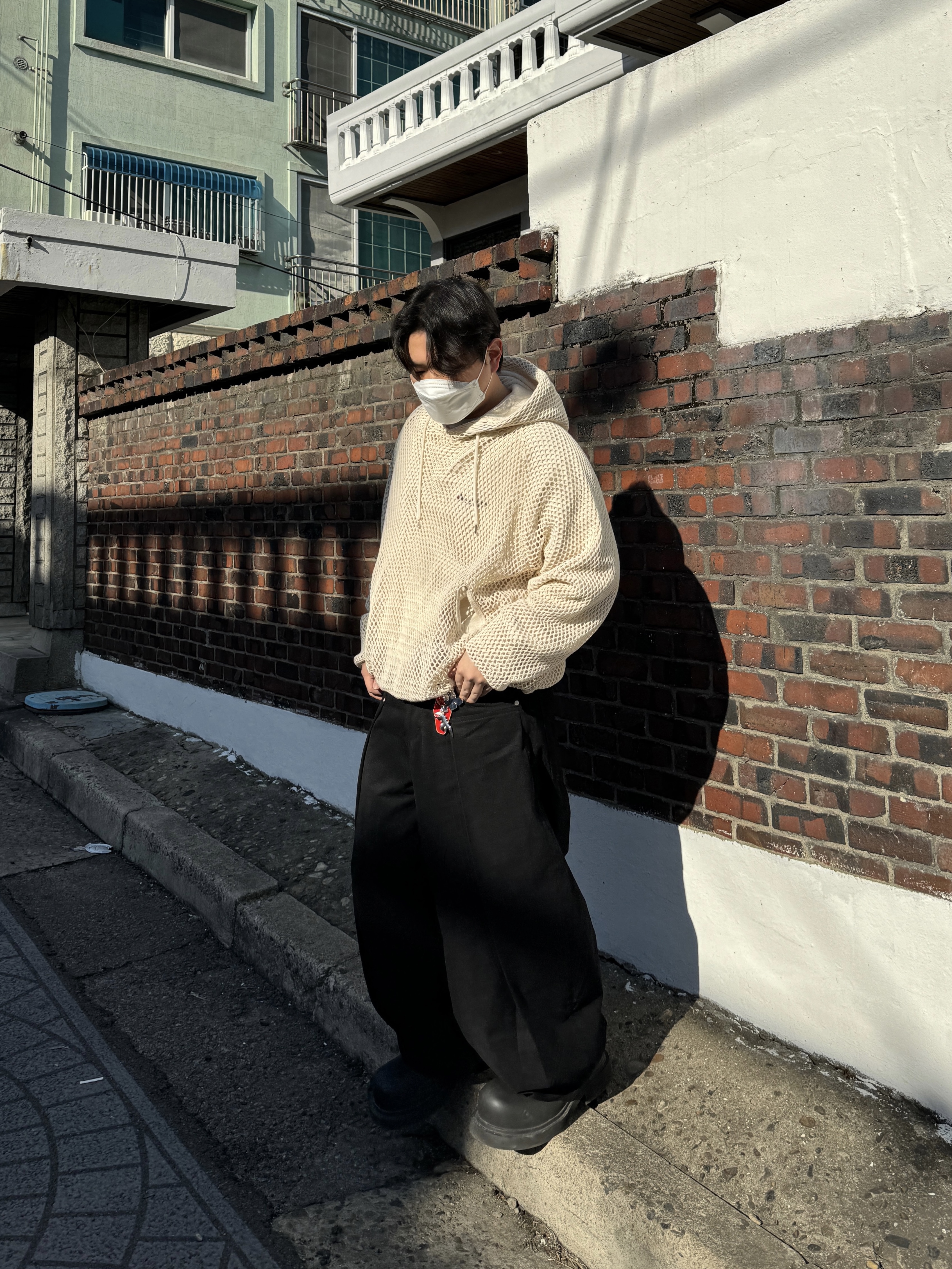 Balenciaga Steroid Derby Black 착용 스타일