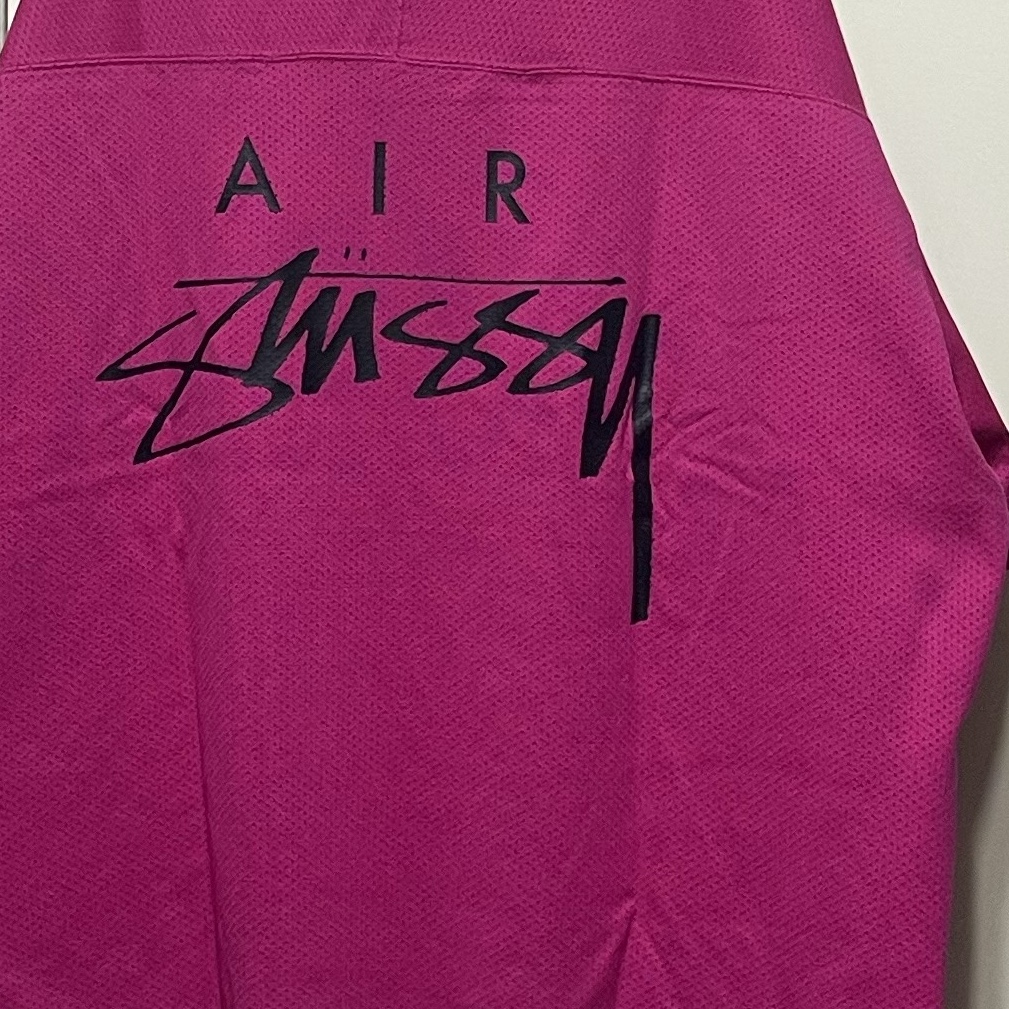 Nike x Stussy Long Sleeve Top Fireberry (FJ9164-615) 착용 스타일
