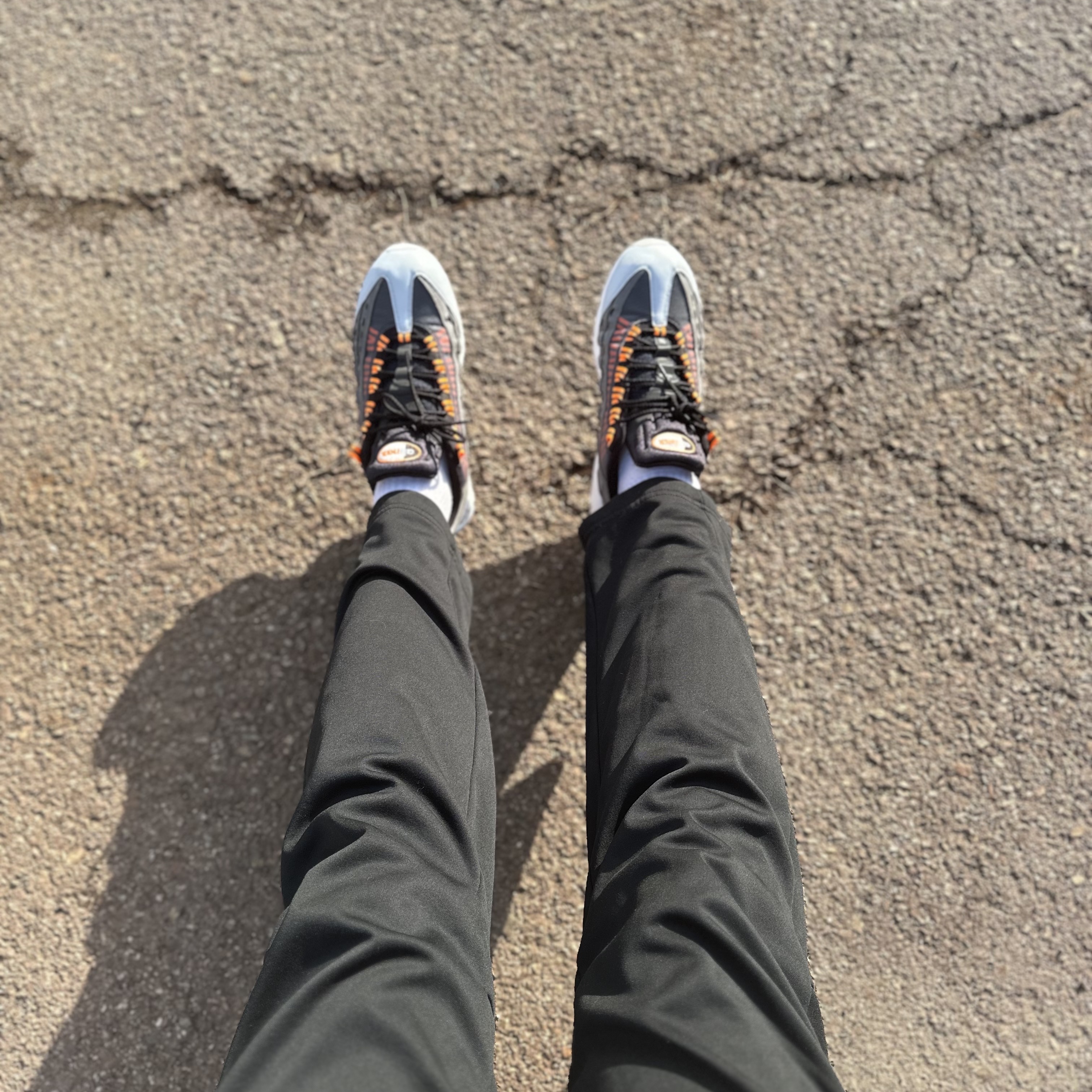 Nike x Kim Jones Air Max 95 Total Orange 착용 스타일 - 1