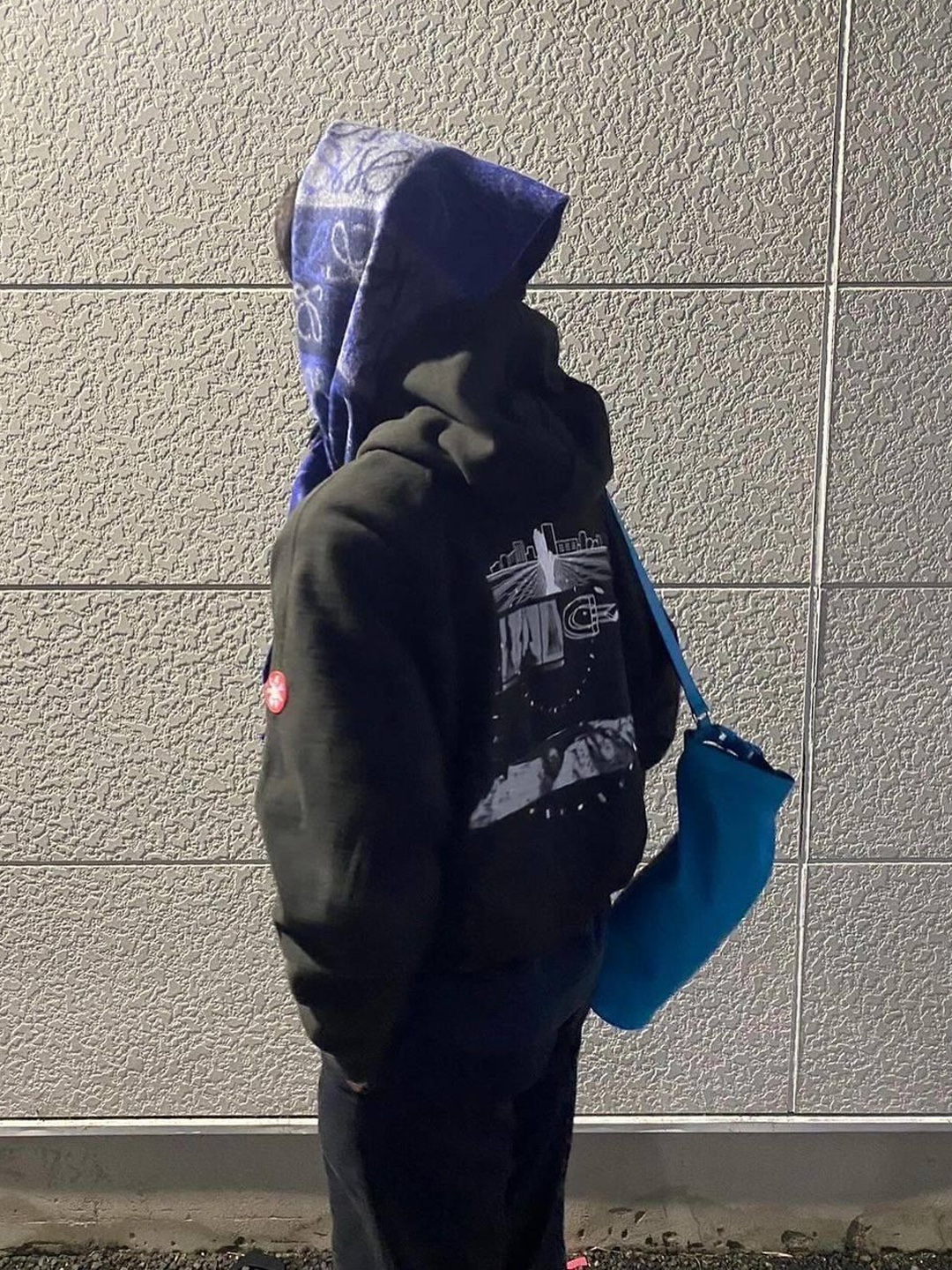 Cav Empt Wool Boa Inner Zip Jacket Green - 24SS, Cav Empt Fleece Zip Up Black - 23FW 착용 스타일 - 5