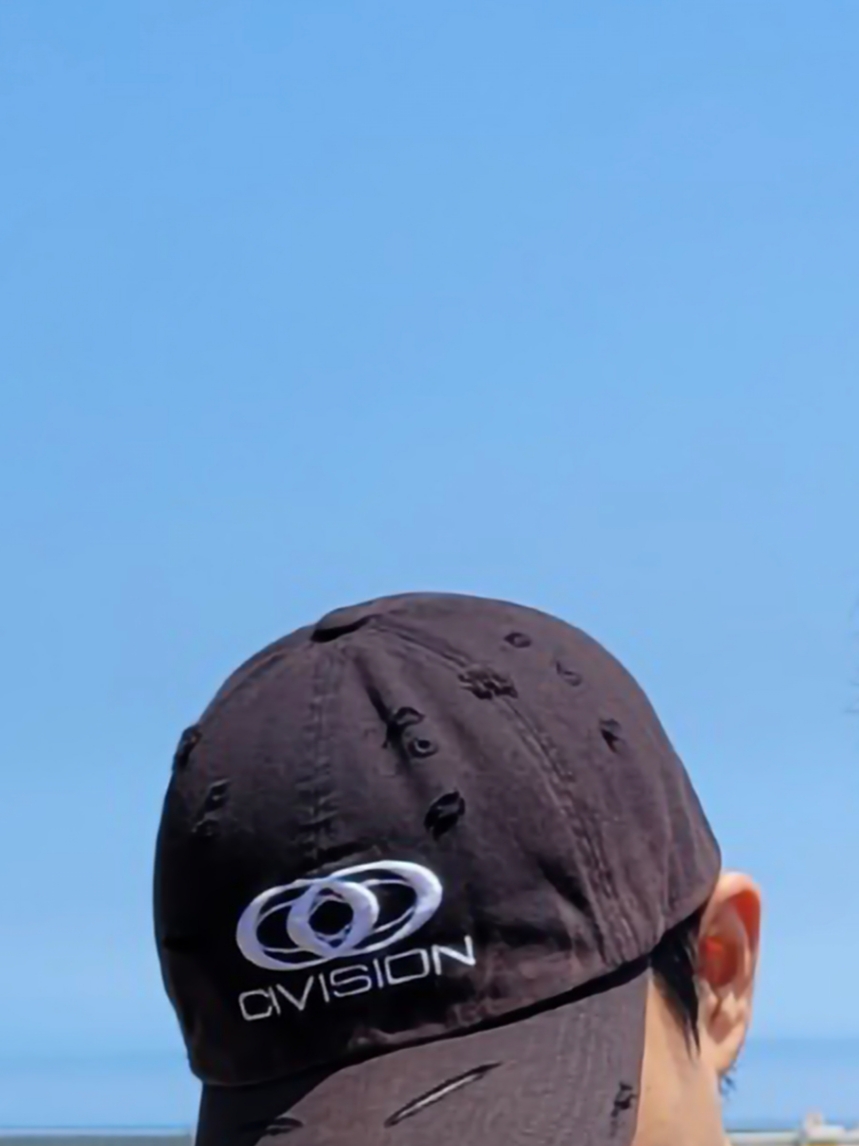 Civision by CSC Vison Destroyed Cap Washed Black 착용 스타일