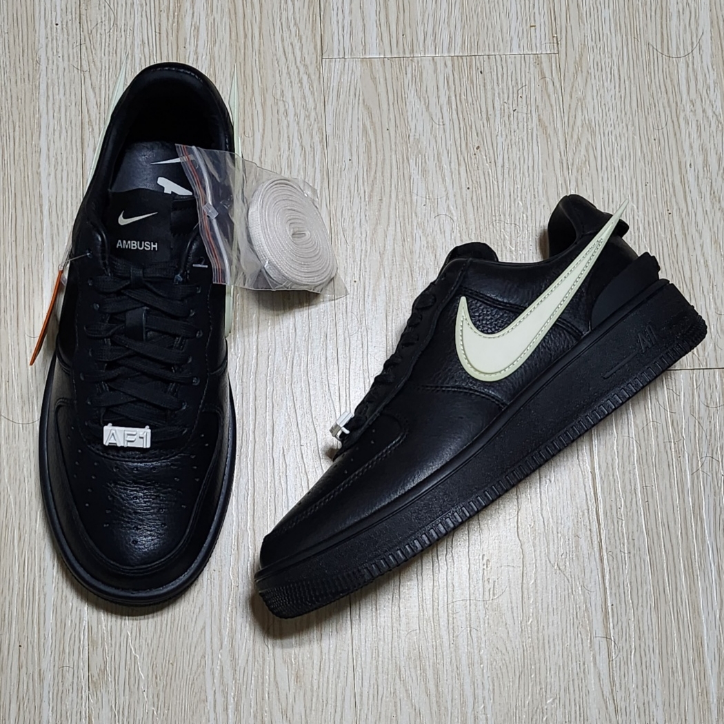 Nike x Ambush Air Force 1 Low SP Black 착용 스타일