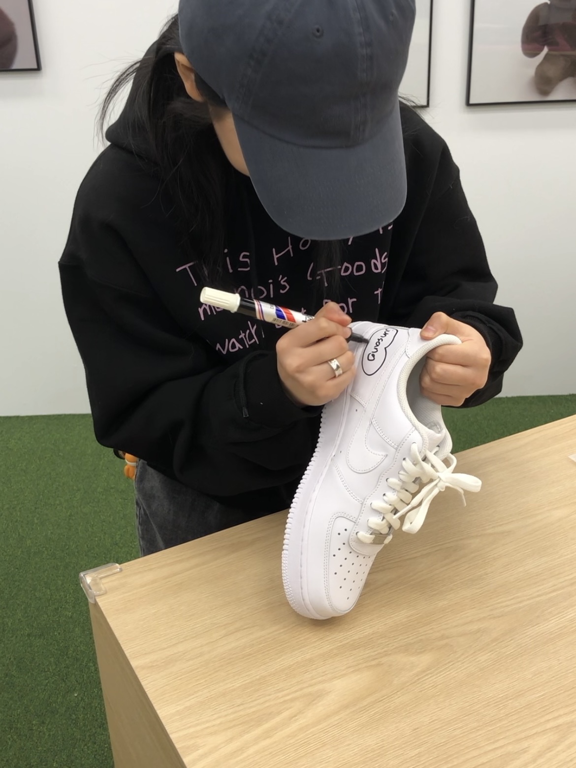 Nike Air Force 1 '07 Low White 착용 스타일 - 2