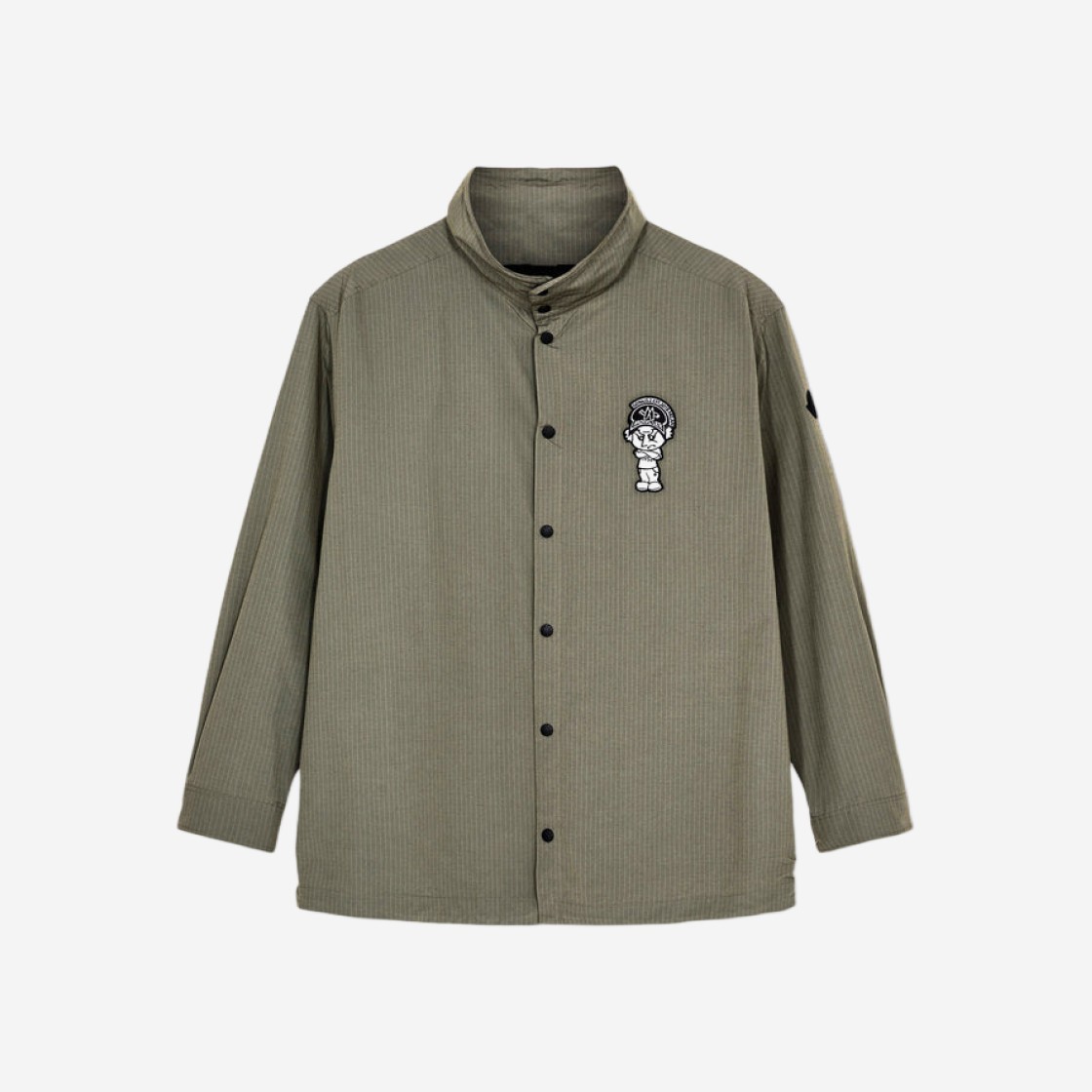 Moncler Genius Patch Shirt Charcoal - 22SS 상세 이미지 1