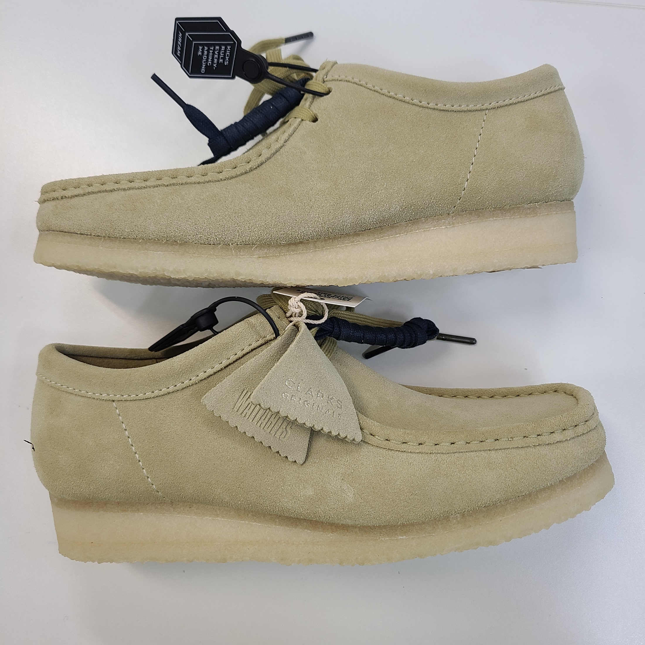 Clarks Wallabee Maple Suede 착용 스타일 - 3