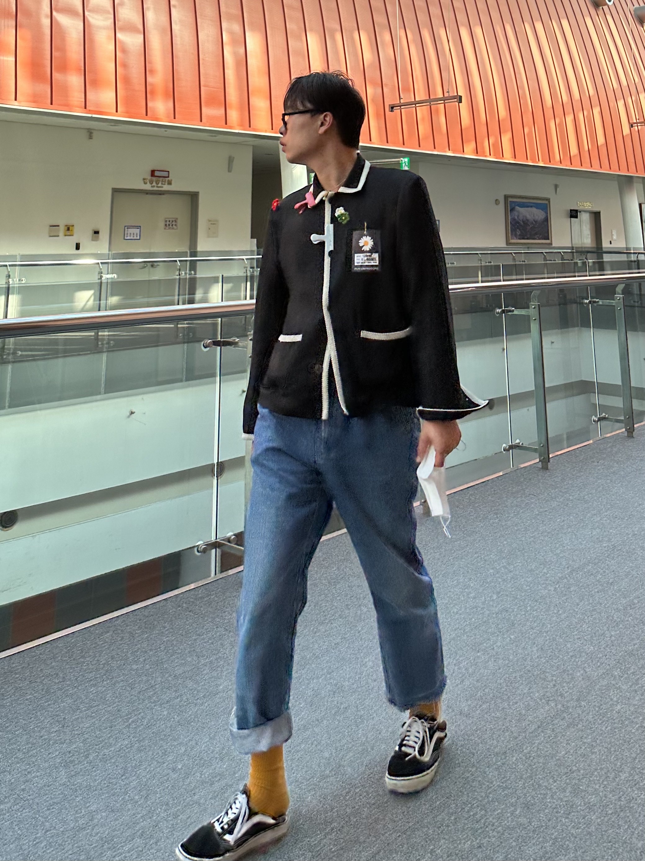 Vans Vault OG Old Skool LX Black 착용 스타일