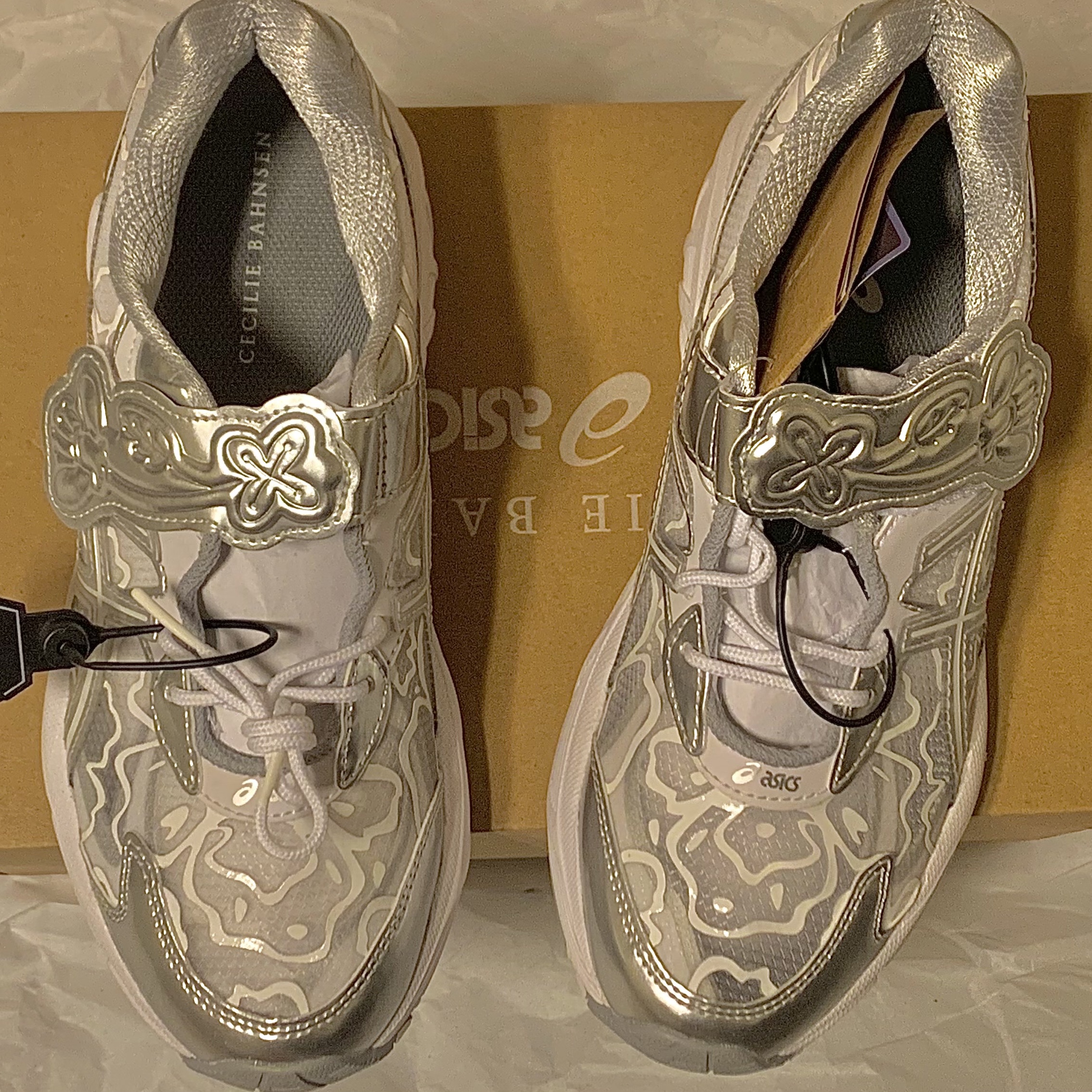 Asics x Cecilie Bahnsen GT-2160 White 착용 스타일 - 3