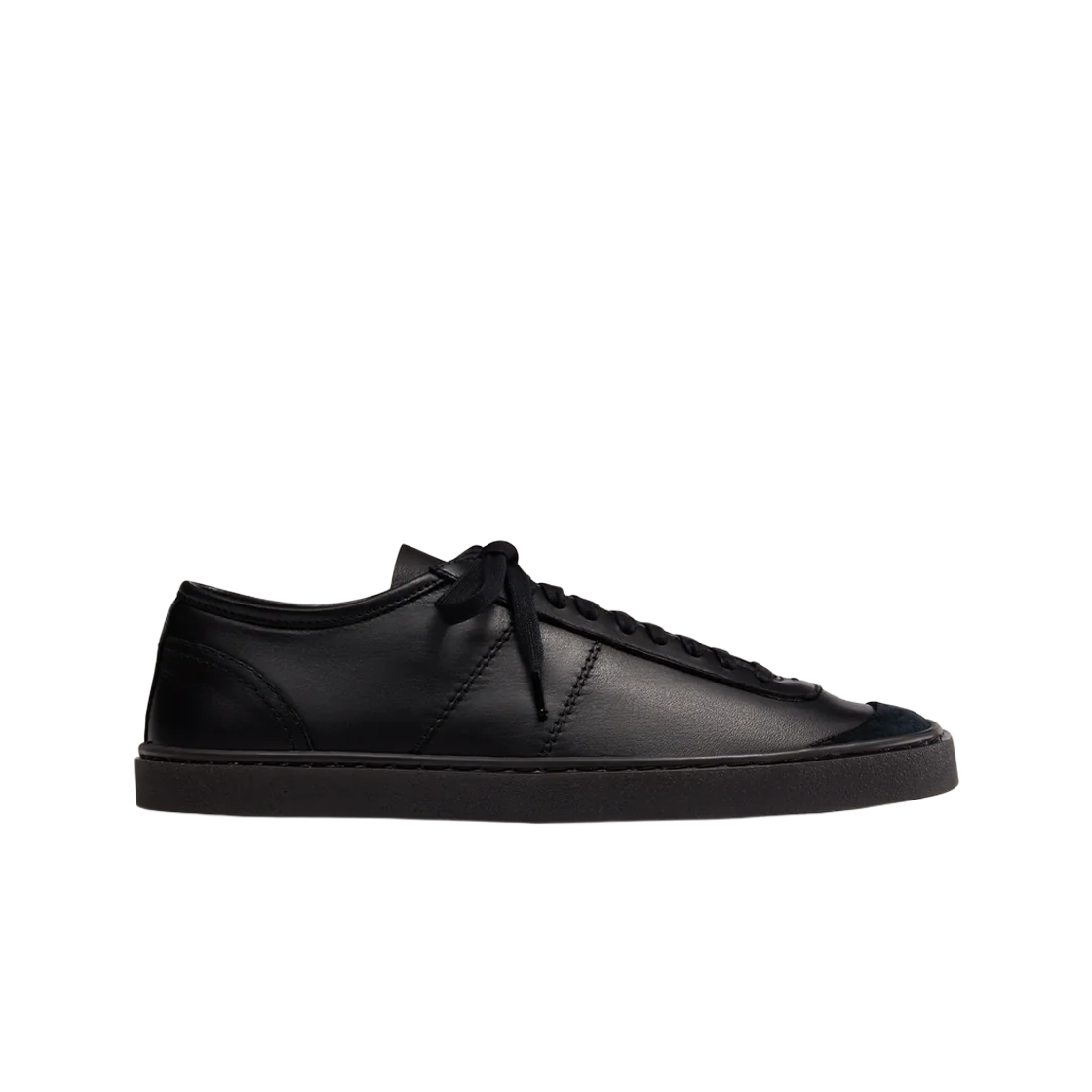 르메르 리놀륨 베이직 레이스업 트레이너 블랙(Lemaire Linoleum Basic Laced Up Trainers Black)
