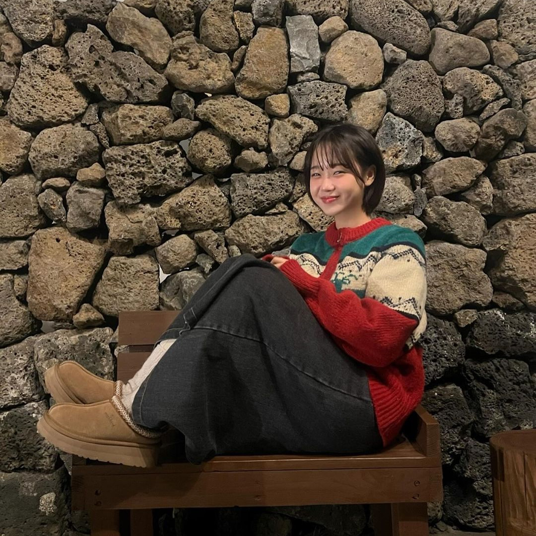 UGG Tasman Slipper Chestnut 착용 스타일 - 3