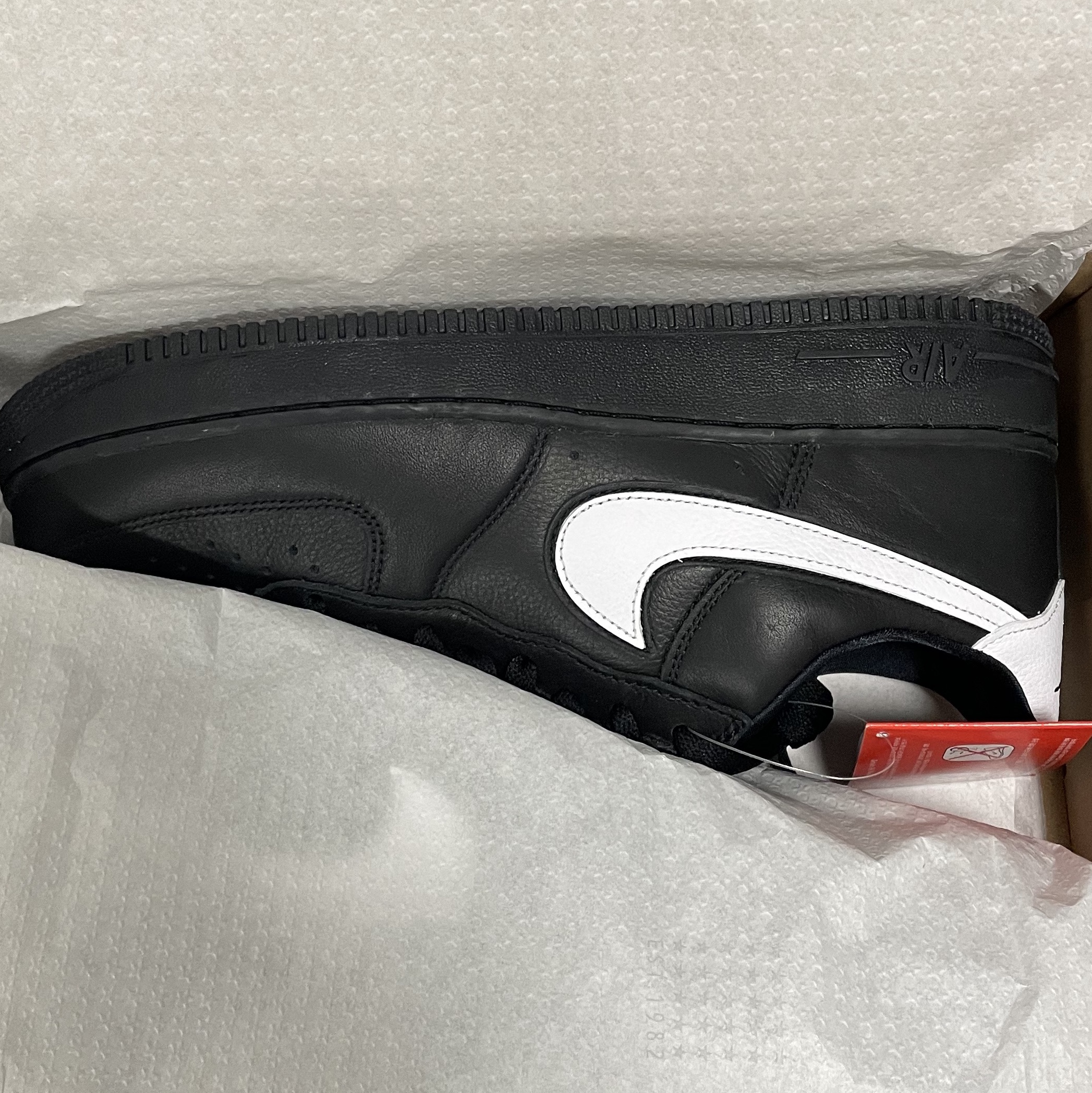 Nike Air Force 1 Low QS Black White 착용 스타일