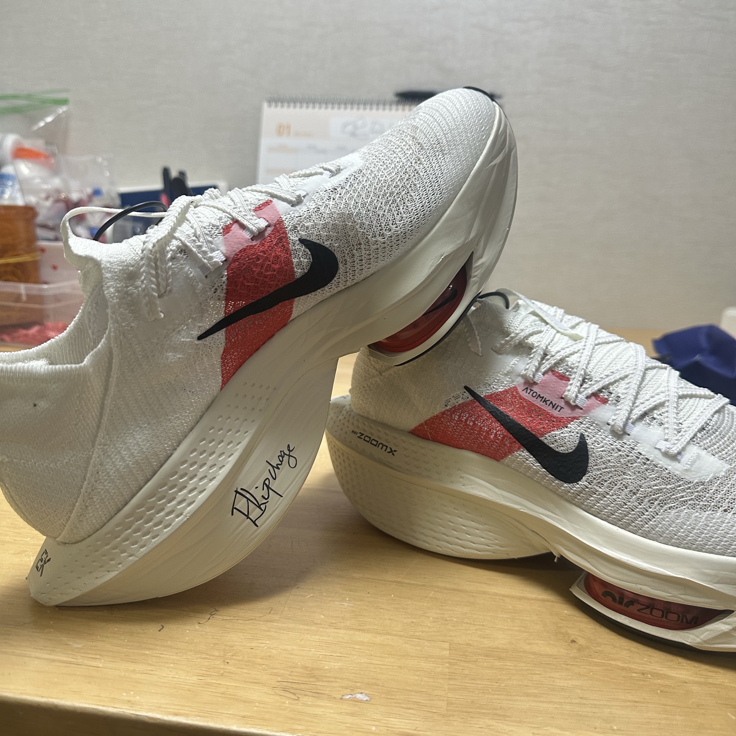Nike Air Zoom Alphafly Next% 2 Eliud Kipchoge 착용 스타일