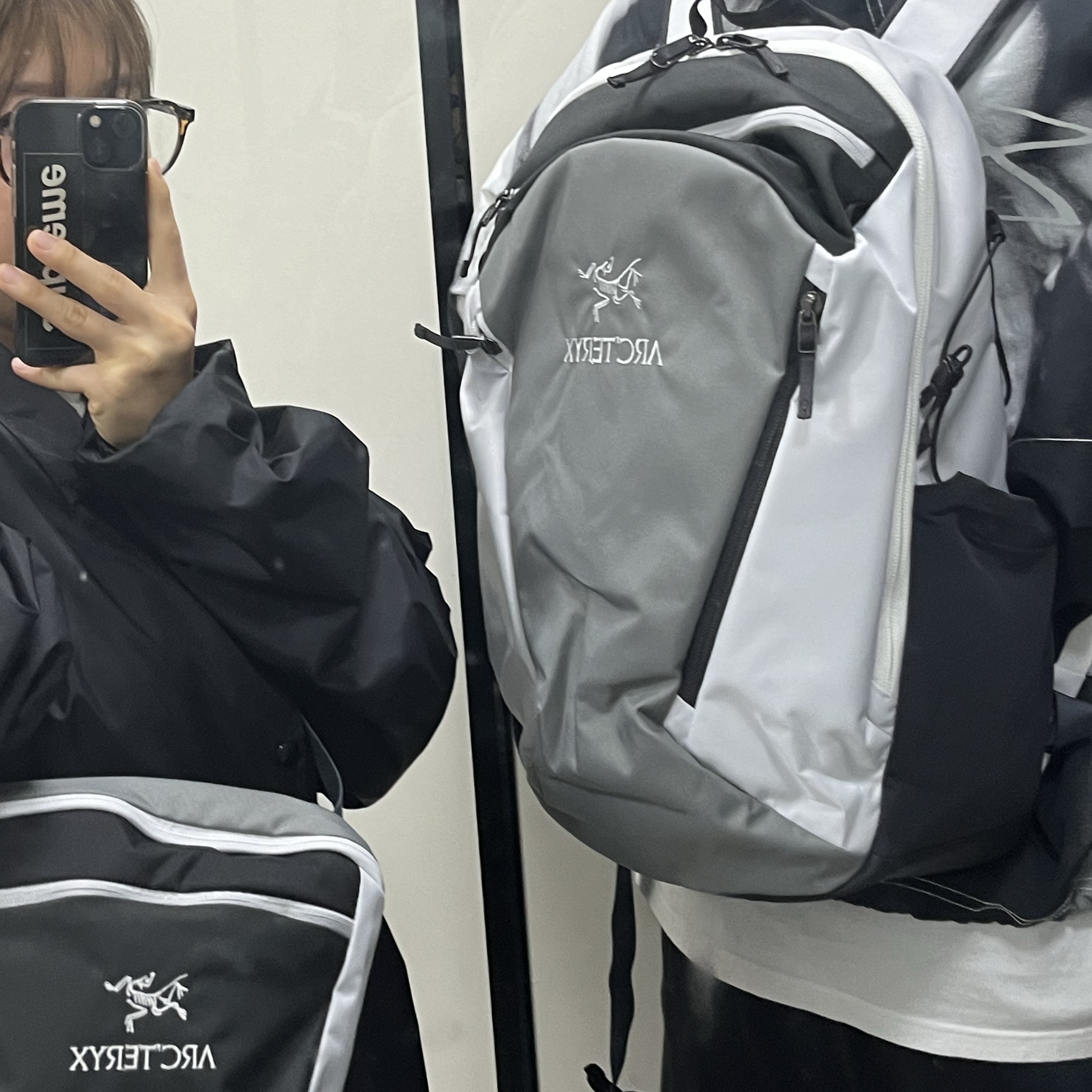 Arc'teryx x Beams Mantis 2 Waistpack Tranquil, [예약 배송] NOS7 x Monamhee SON.hee Cream 착용 스타일 - 3