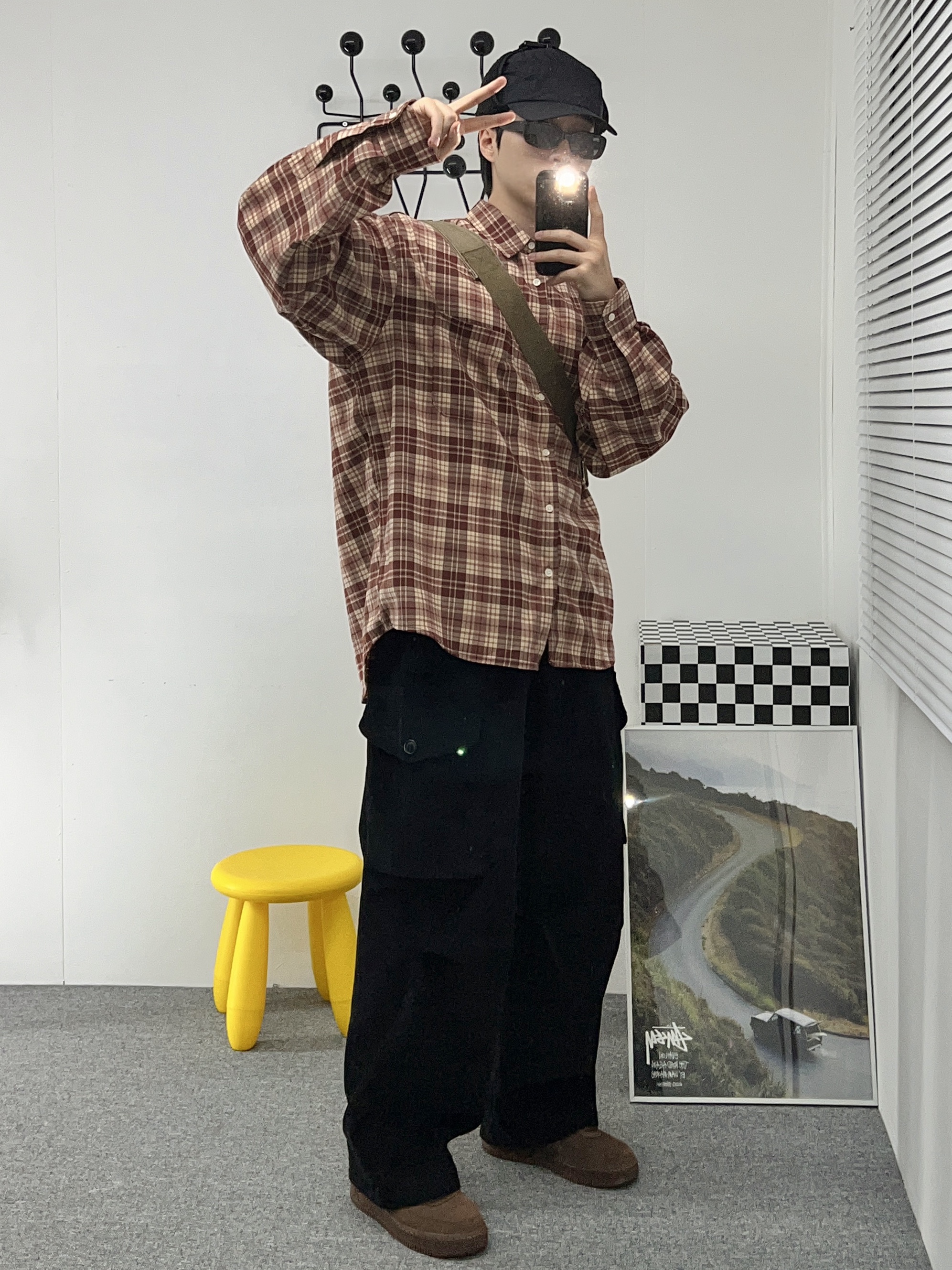 (W) Nike Air Force 1 '07 Cacao Wow 착용 스타일 - 2