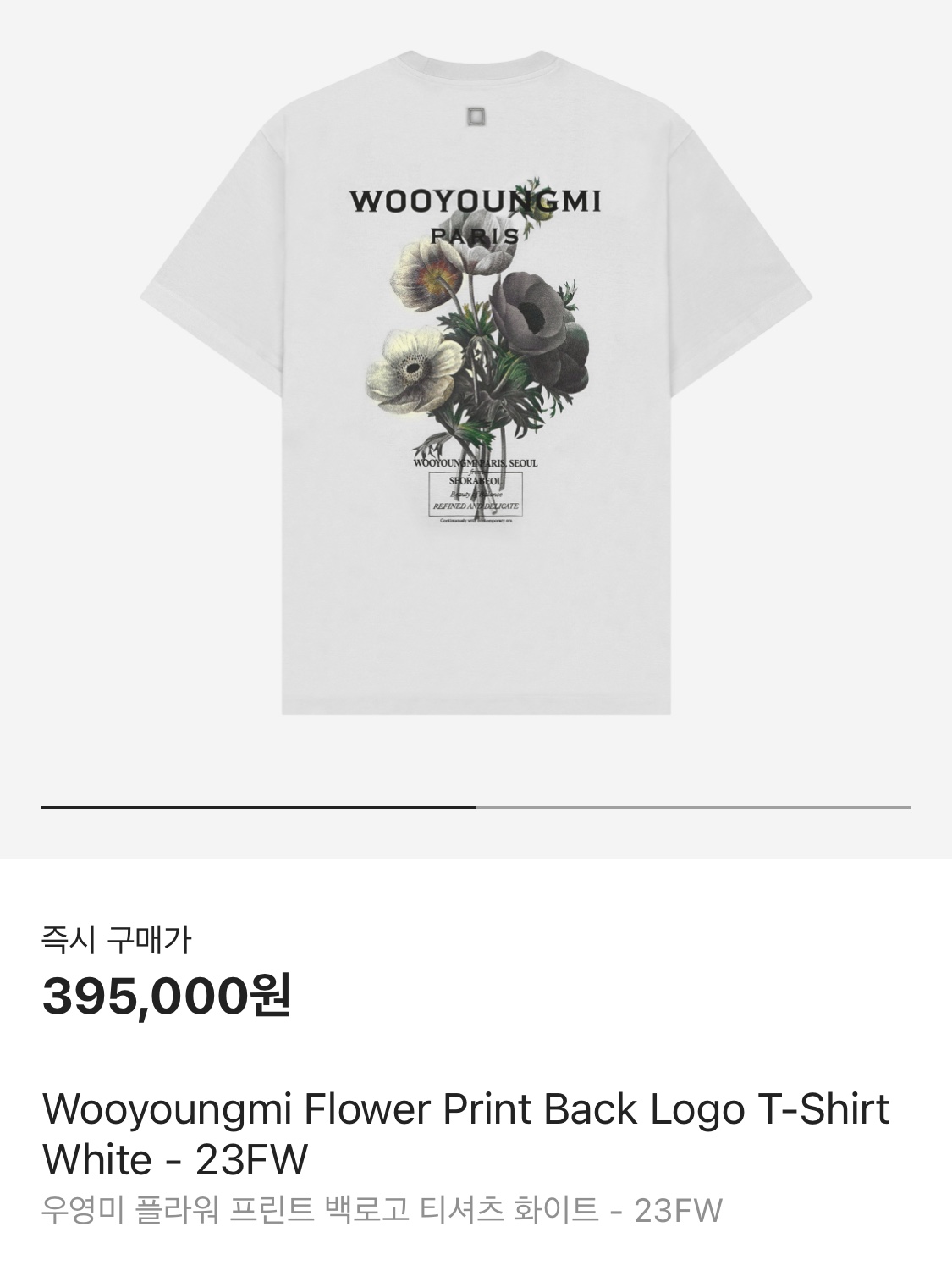 Stussy Wave Dye Beach Shell Jacket Brown, Wooyoungmi Flower Print Back Logo T-Shirt White - 23FW 착용 스타일 - 3