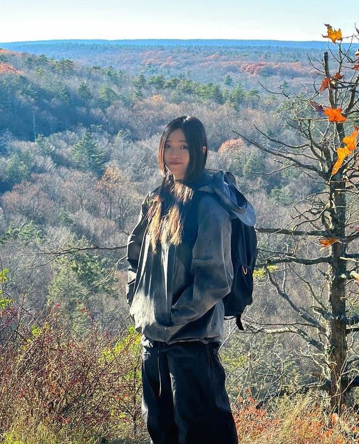 RAWROW String Rucksack Ep.2 976 Black 착용 스타일 - 4