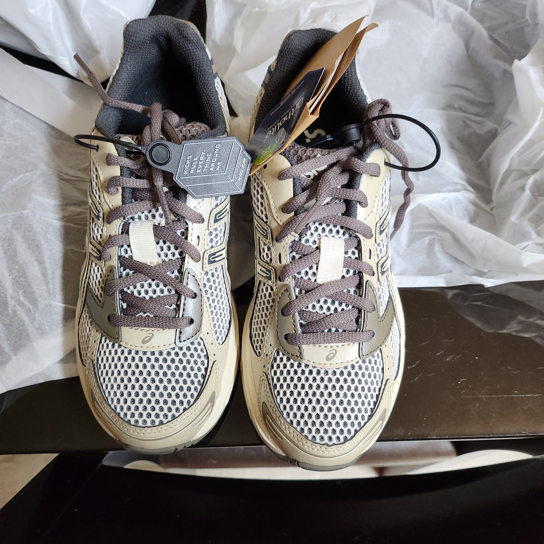 Asics Gel-1130 Birch Dark Taupe - Korea Exclusive 착용 스타일