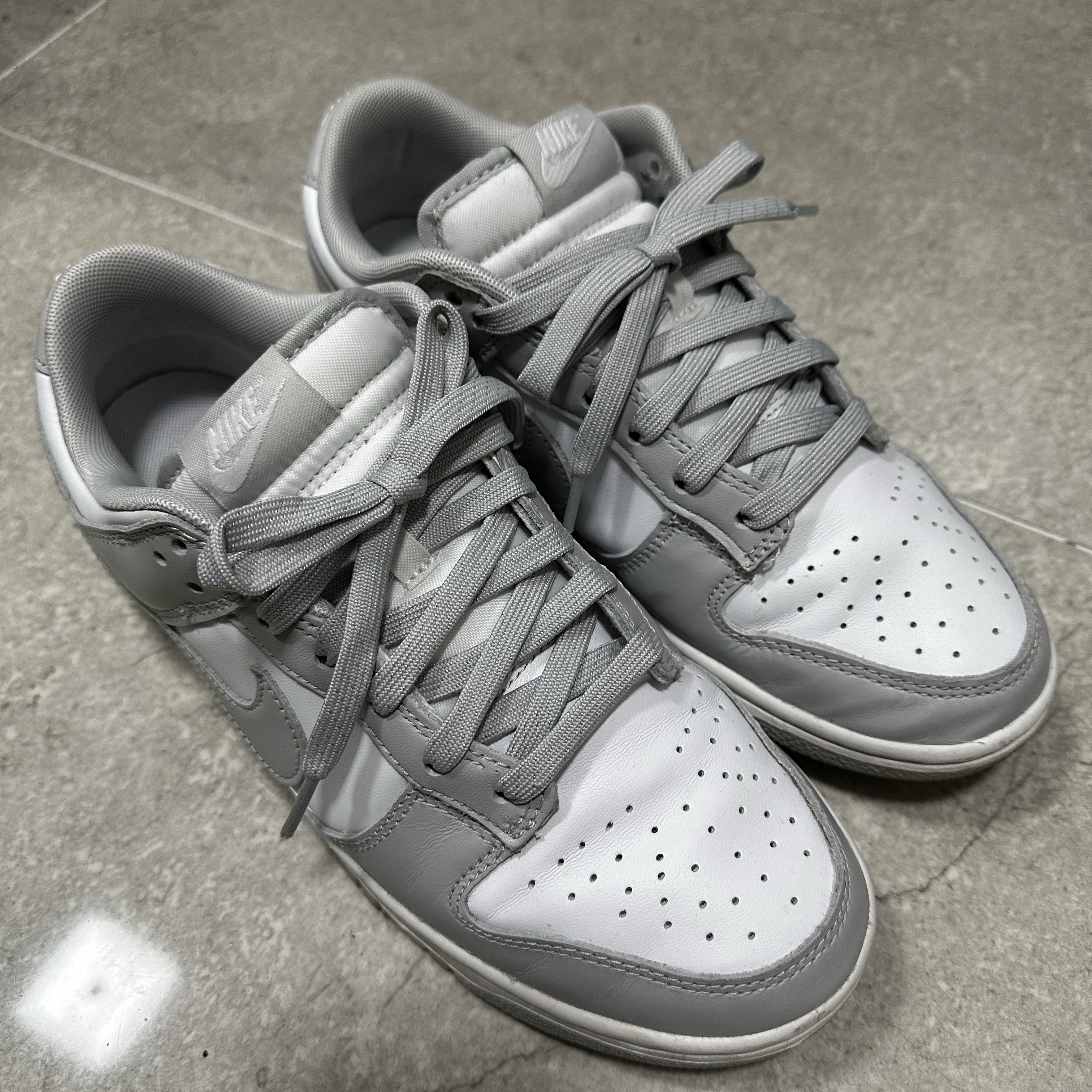 Nike Dunk Low Retro Grey Fog 착용 스타일