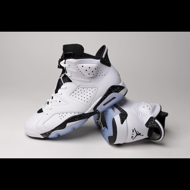 Jordan 5 Retro Oreo, Jordan 6 Retro Golf Cleat Oreo 착용 스타일 - 3