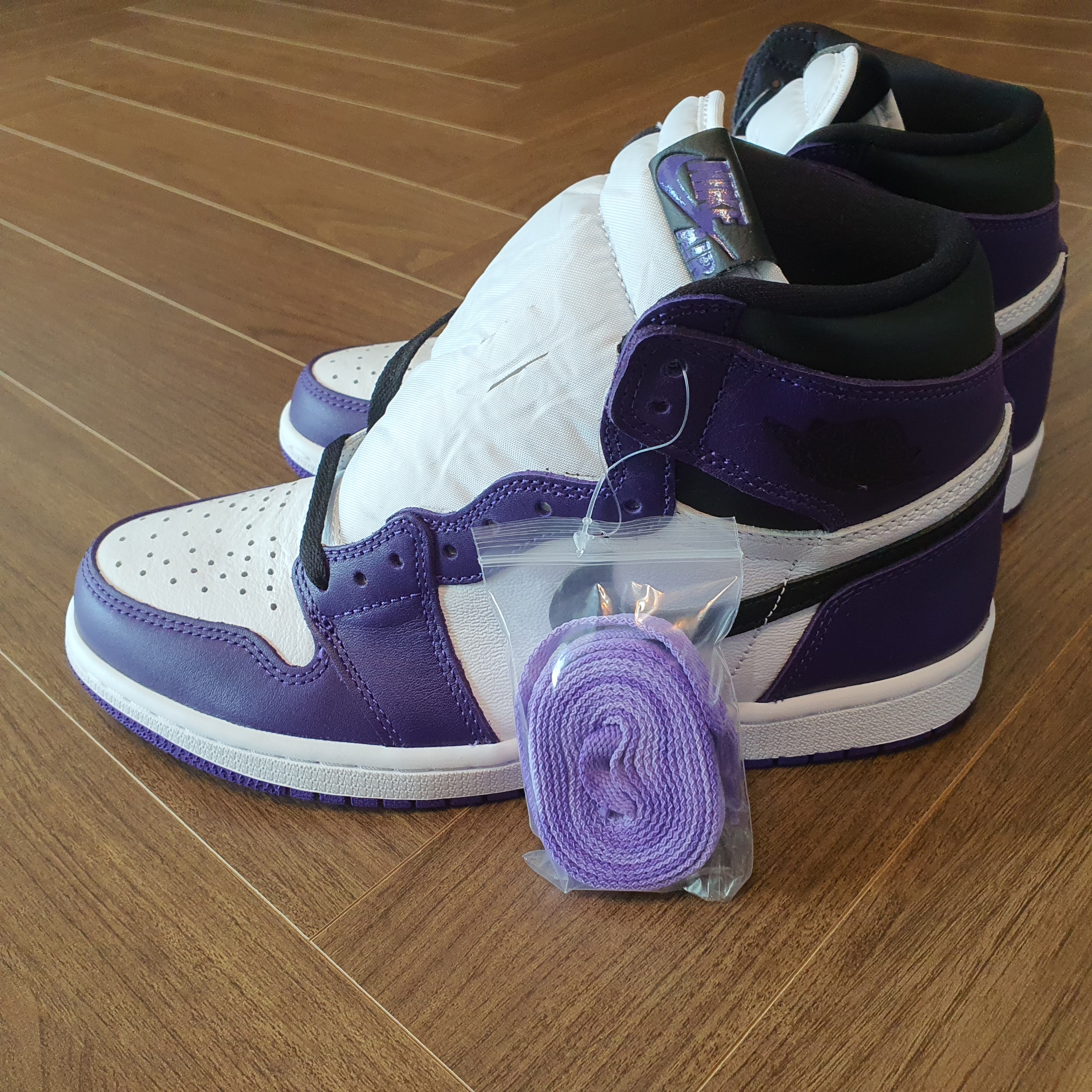 Jordan 1 Retro High OG Court Purple 2020 착용 스타일
