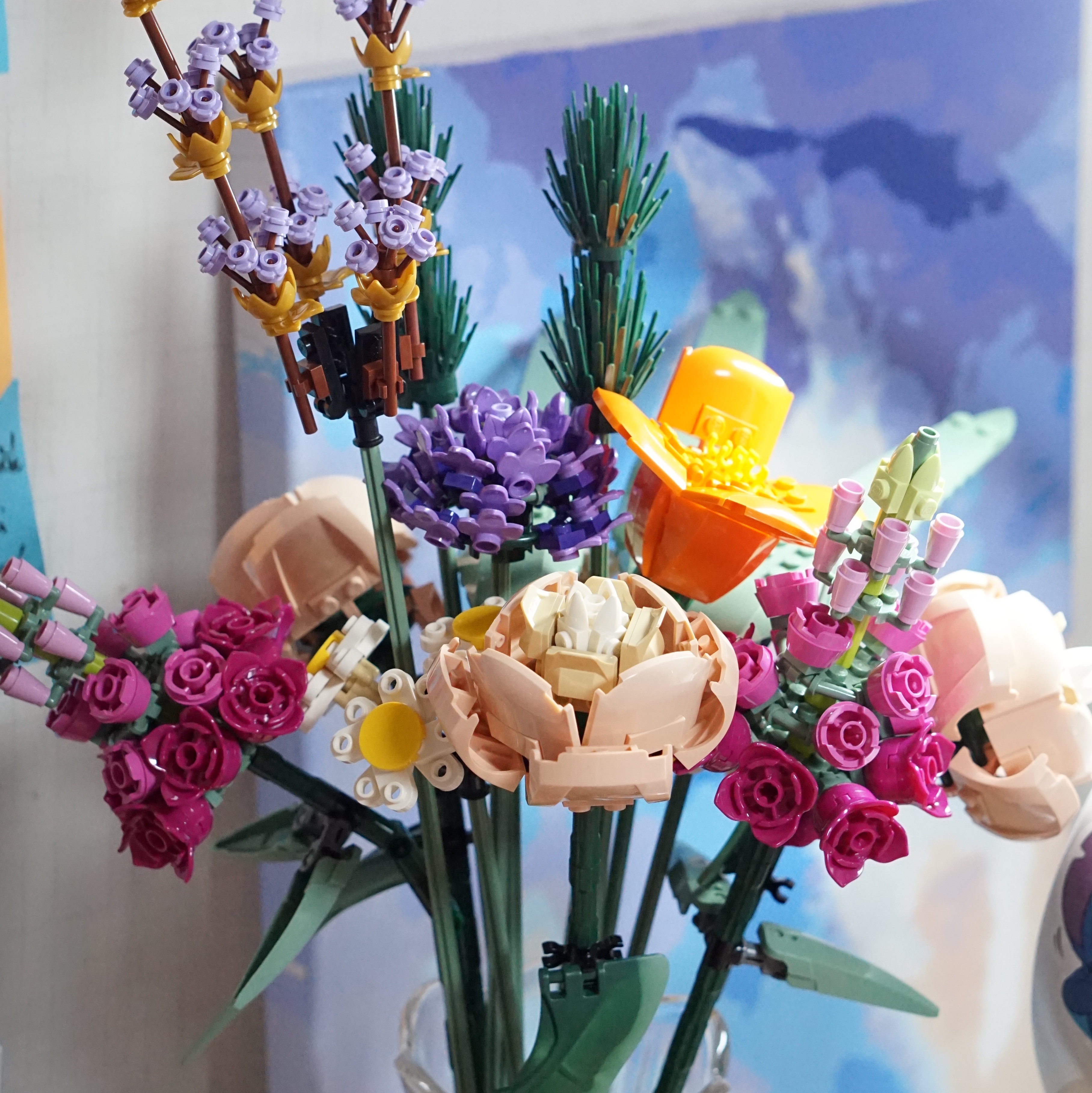 Lego Flower Bouquet 착용 스타일