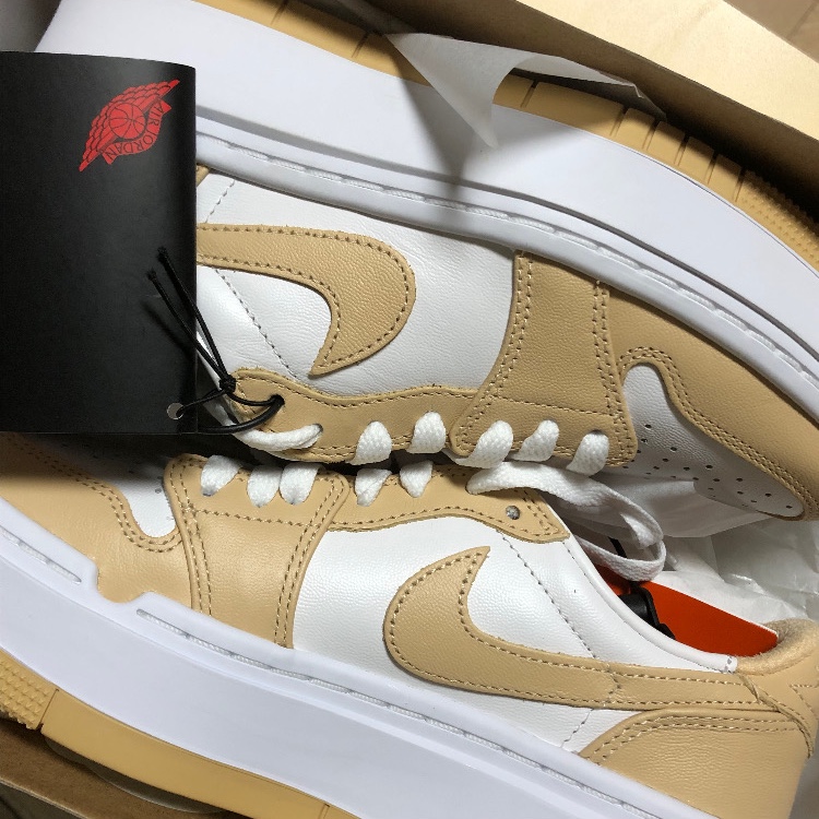 (W) Jordan 1 Elevate Low White Onyx 착용 스타일