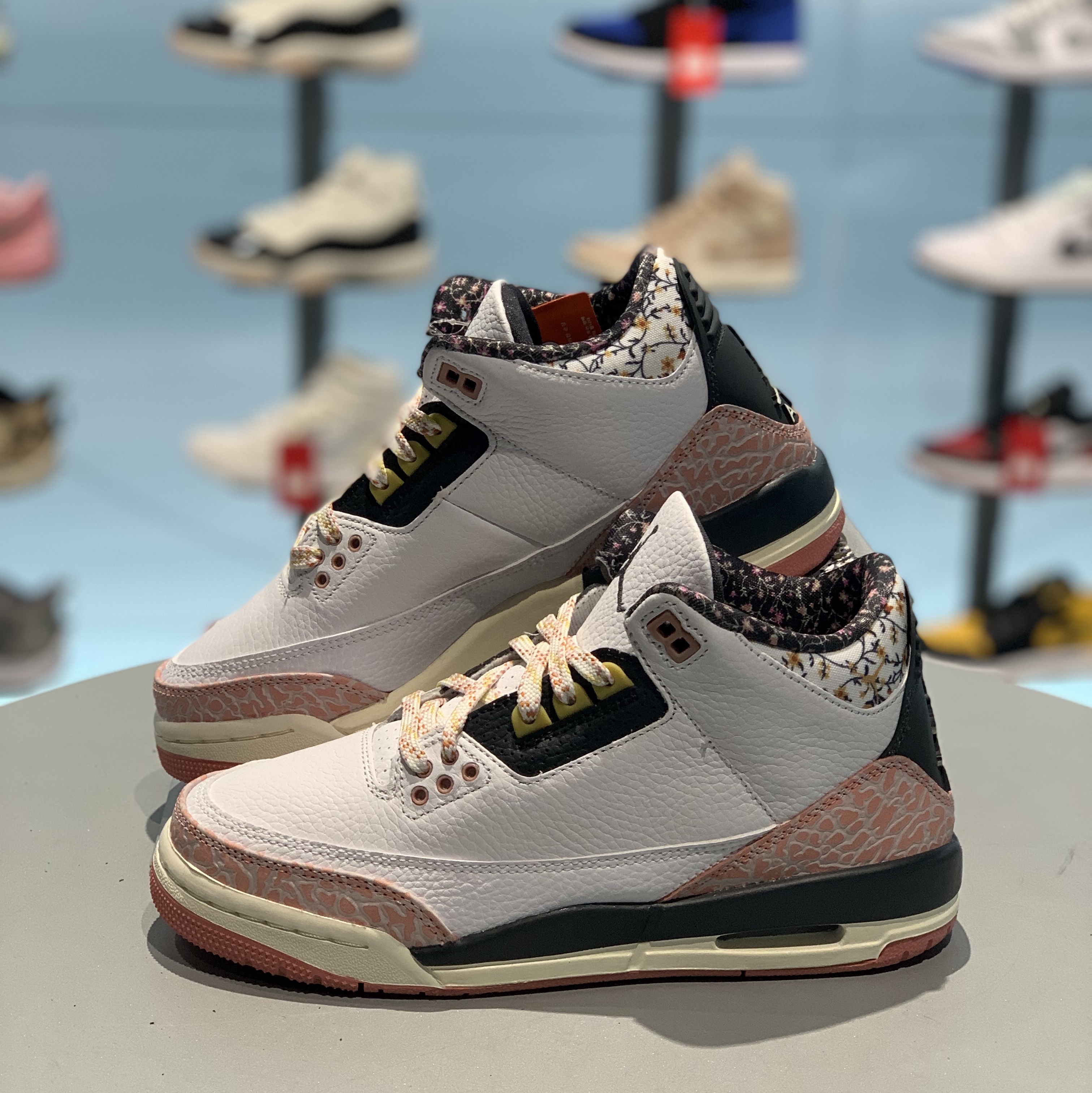 (GS) Jordan 3 Retro Vintage Floral 착용 스타일
