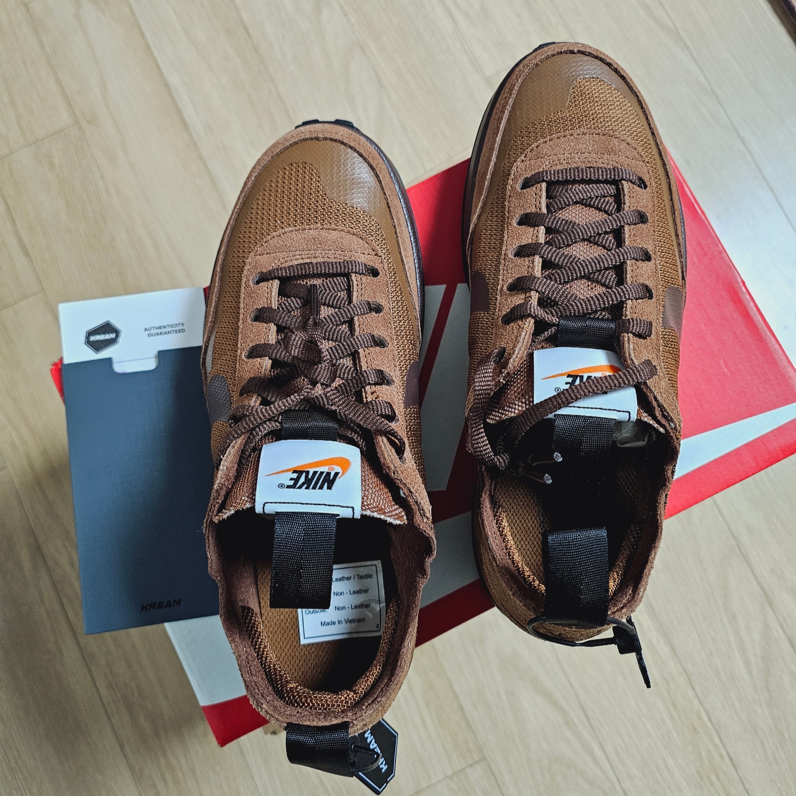 Nike x Tom Sachs General Purpose Shoe Brown 착용 스타일 - 2
