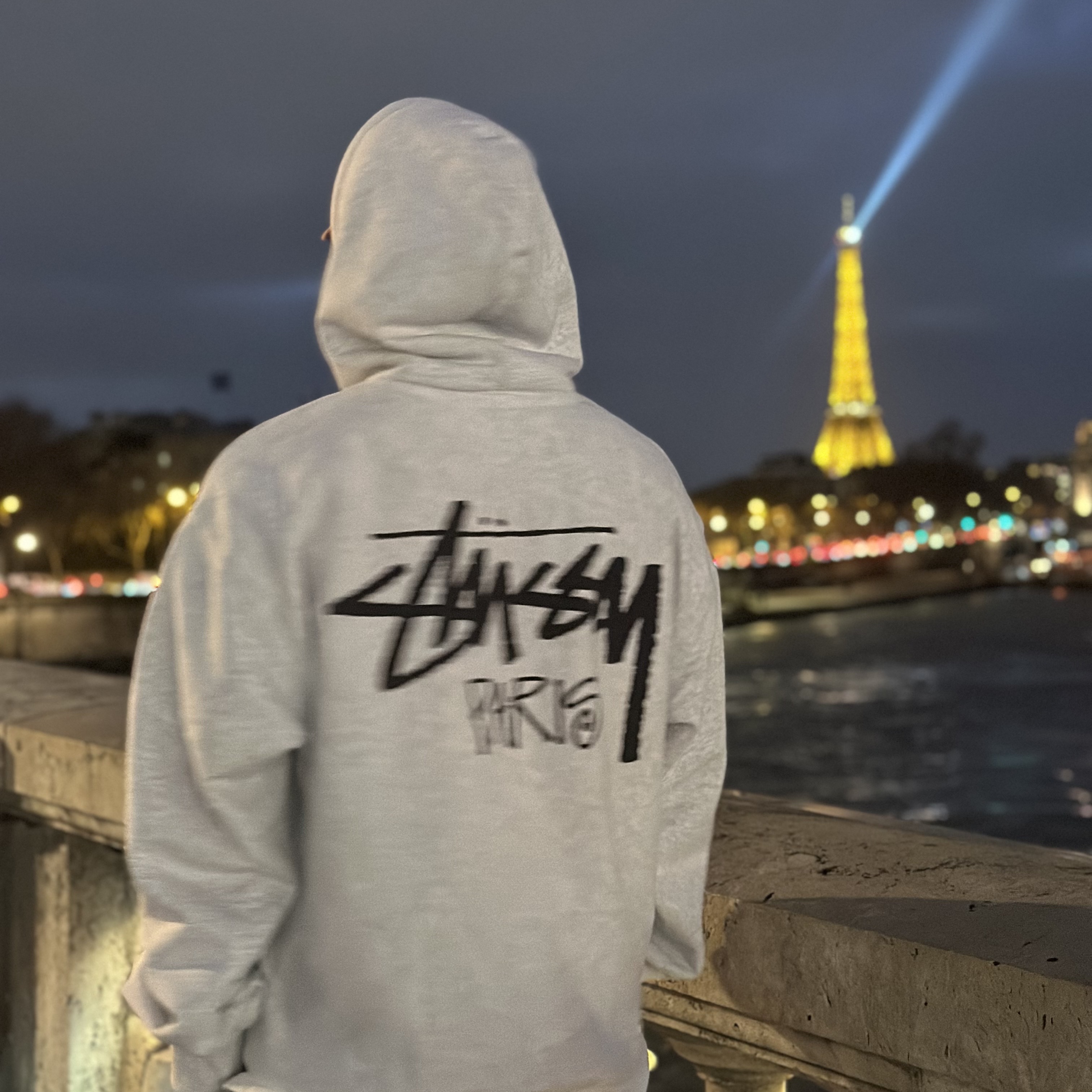 Stussy Stock Paris Hood Ash Heather, Stussy Washed Stock Low Pro Cap Burgundy 착용 스타일