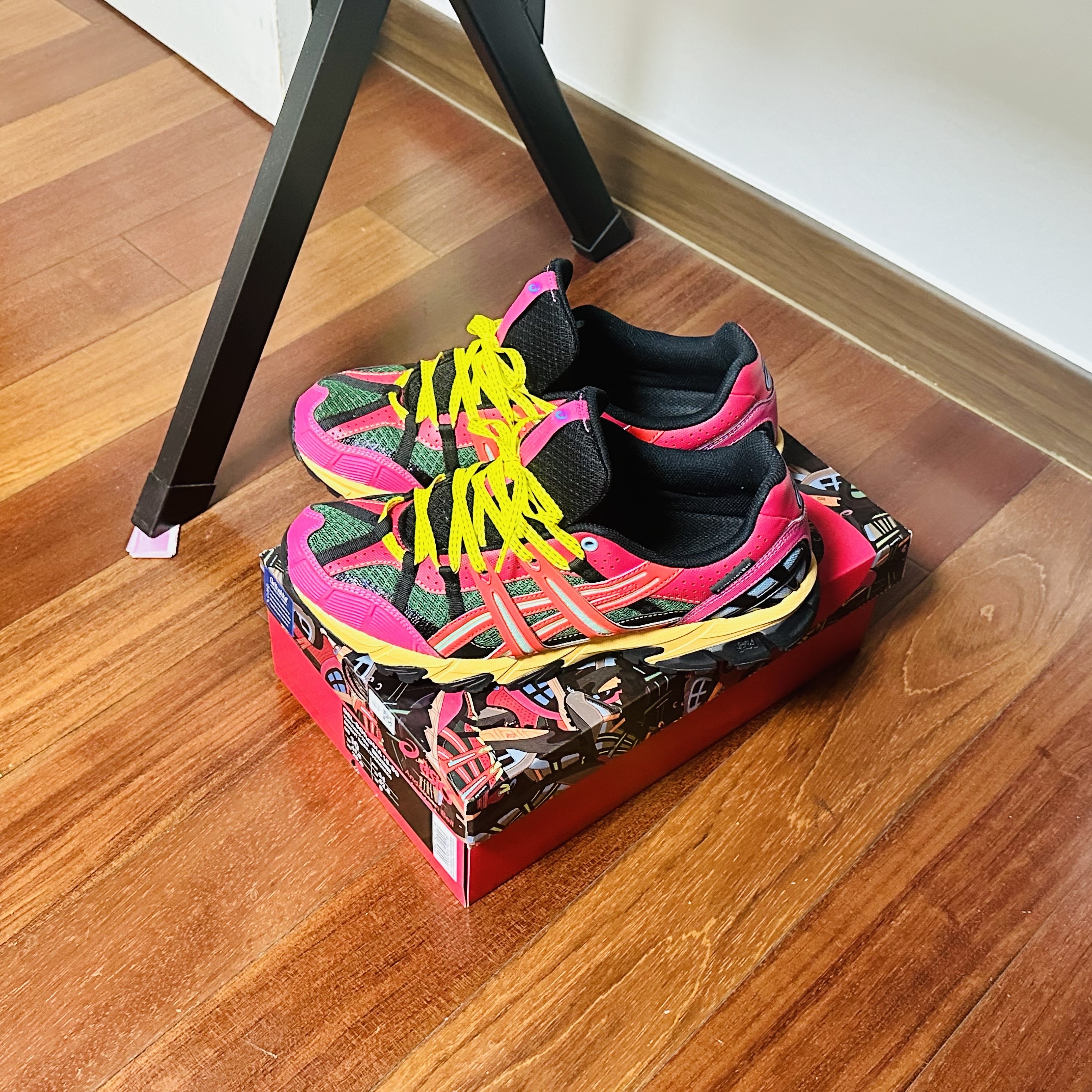 Asics x Andersson Bell Gel-Sonoma 15-50 Bright Rose Evergreen 착용 스타일