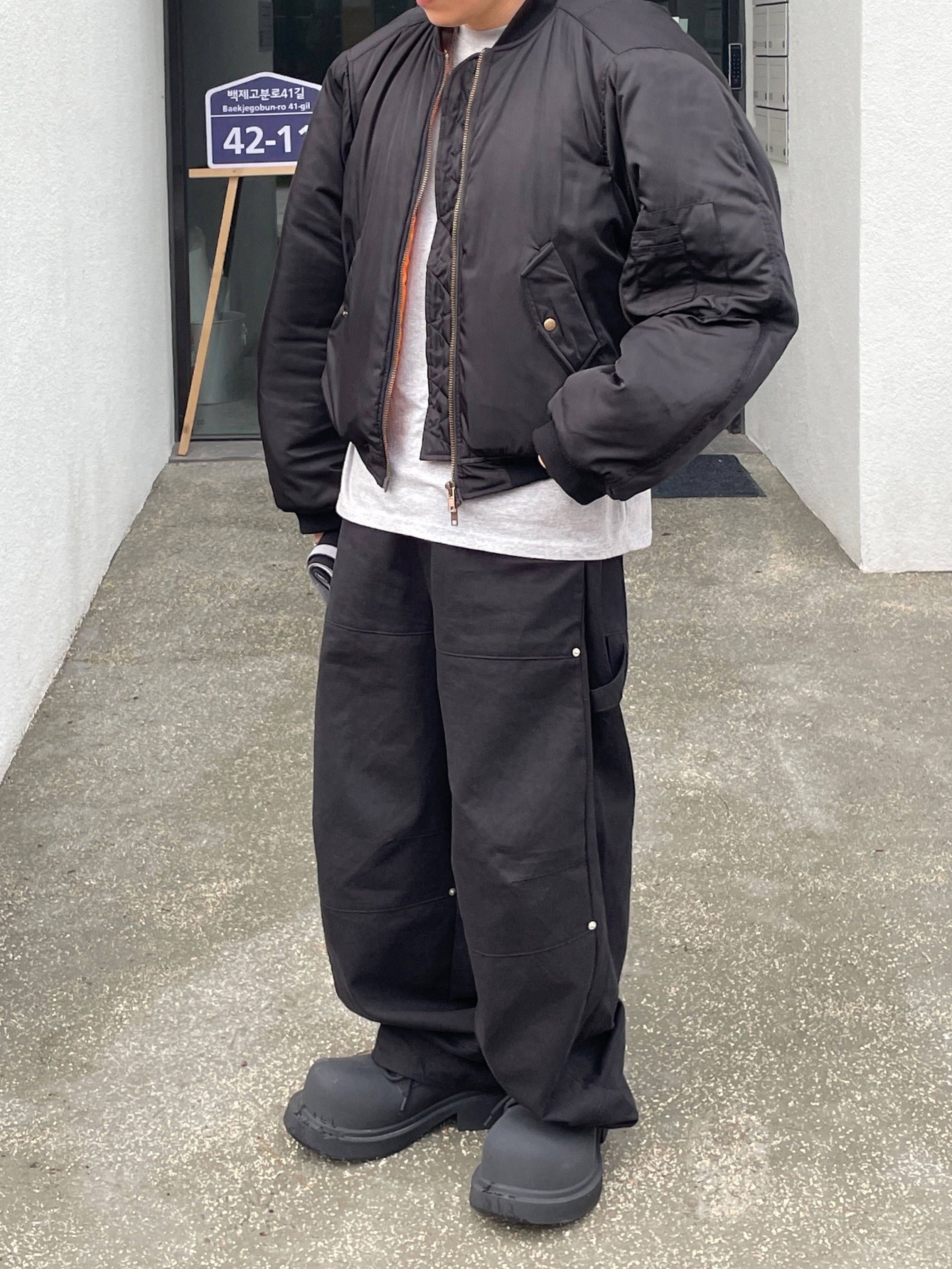 Balenciaga Steroid Derby Black 착용 스타일 - 8