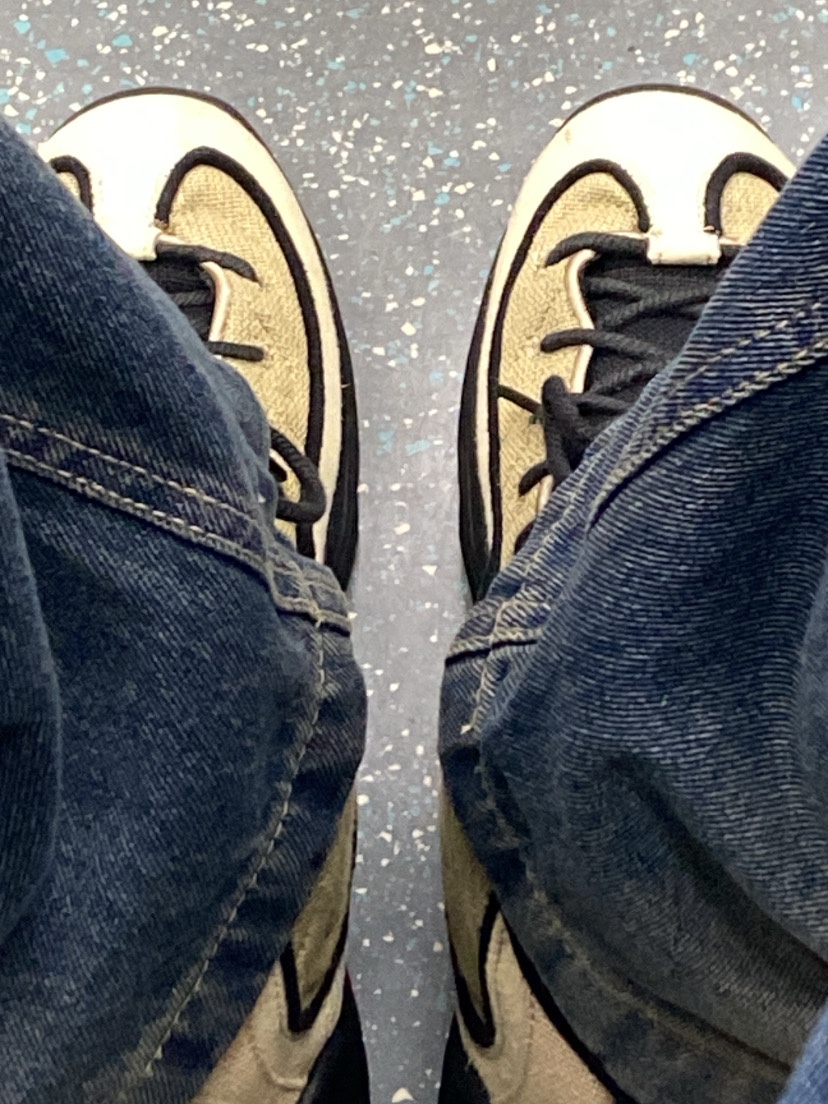 Nike x Stussy Air Penny II Rattan and Limestone 착용 스타일 - 3
