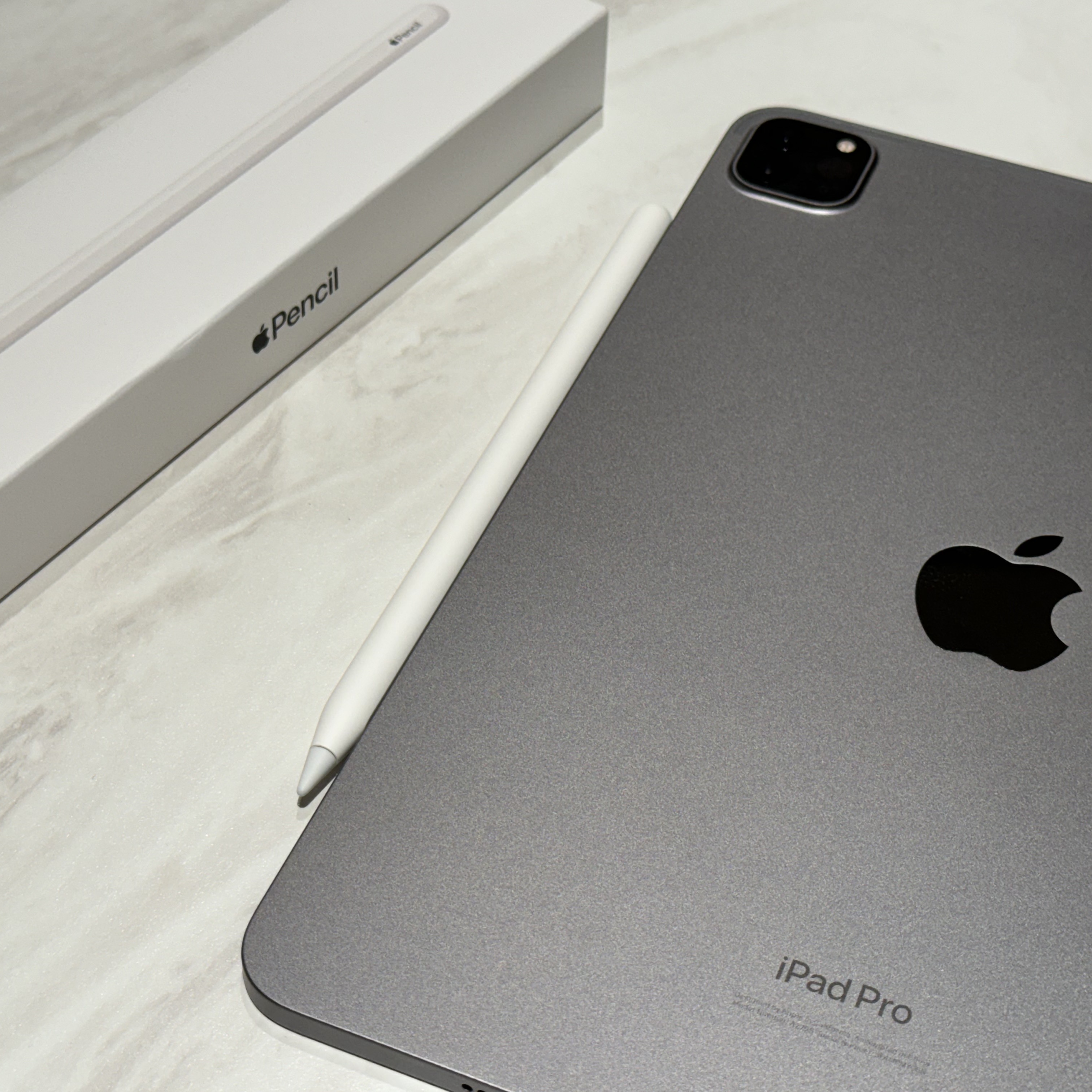 Apple Pencil 2nd Gen, Apple iPad Pro 4th Gen 11-inch Wifi 256GB Space Gray (Korean Ver.) 착용 스타일