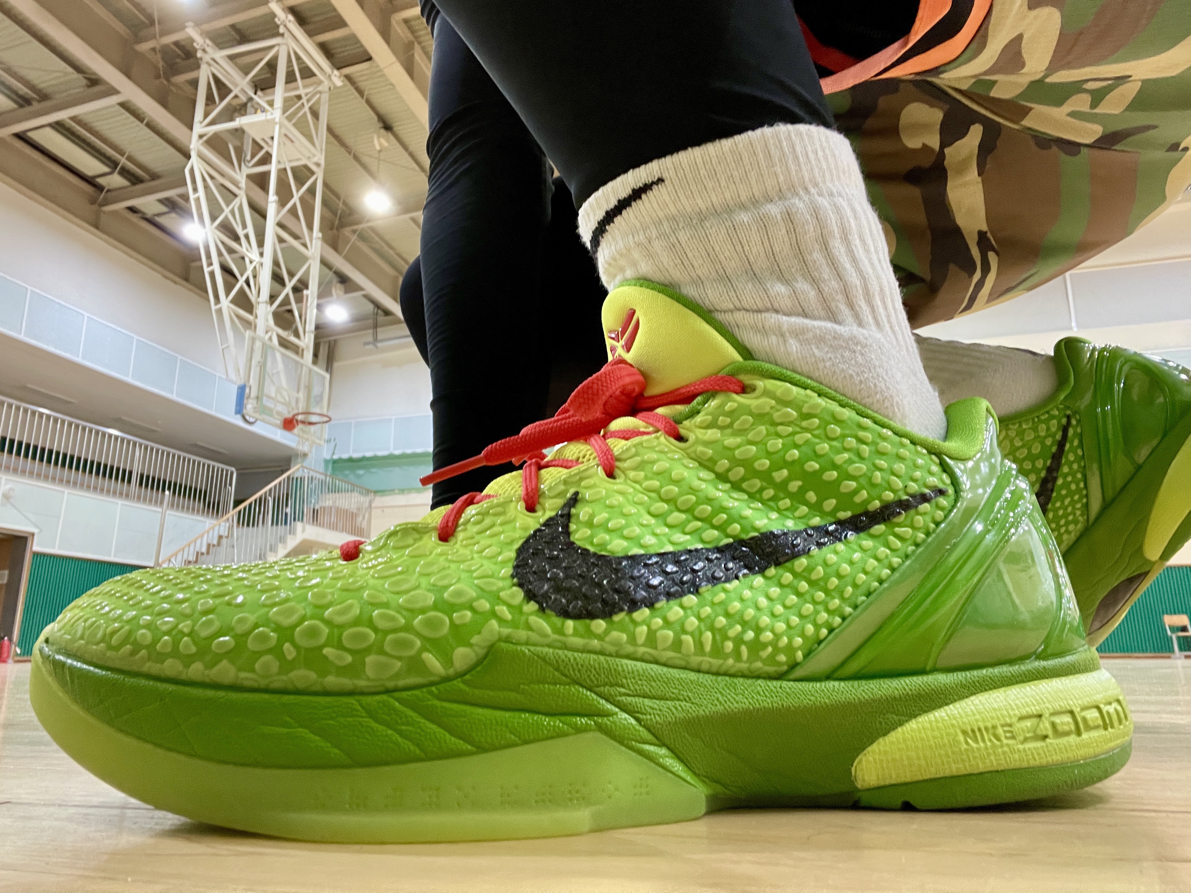 Nike Kobe 6 Protro Green Apple 착용 스타일