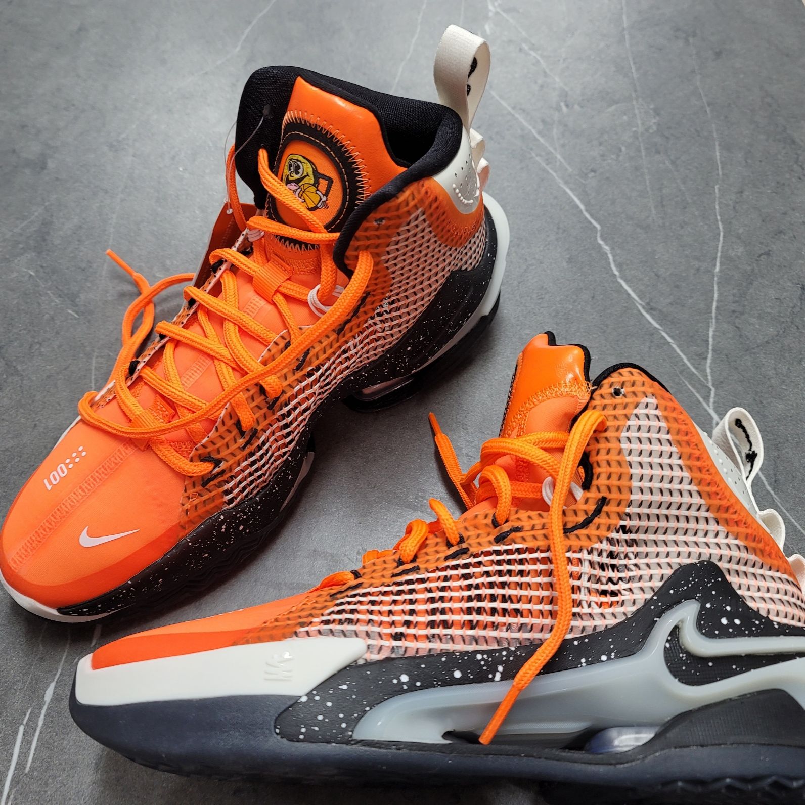 Nike Air Zoom GT Jump Total Orange 착용 스타일 - 2