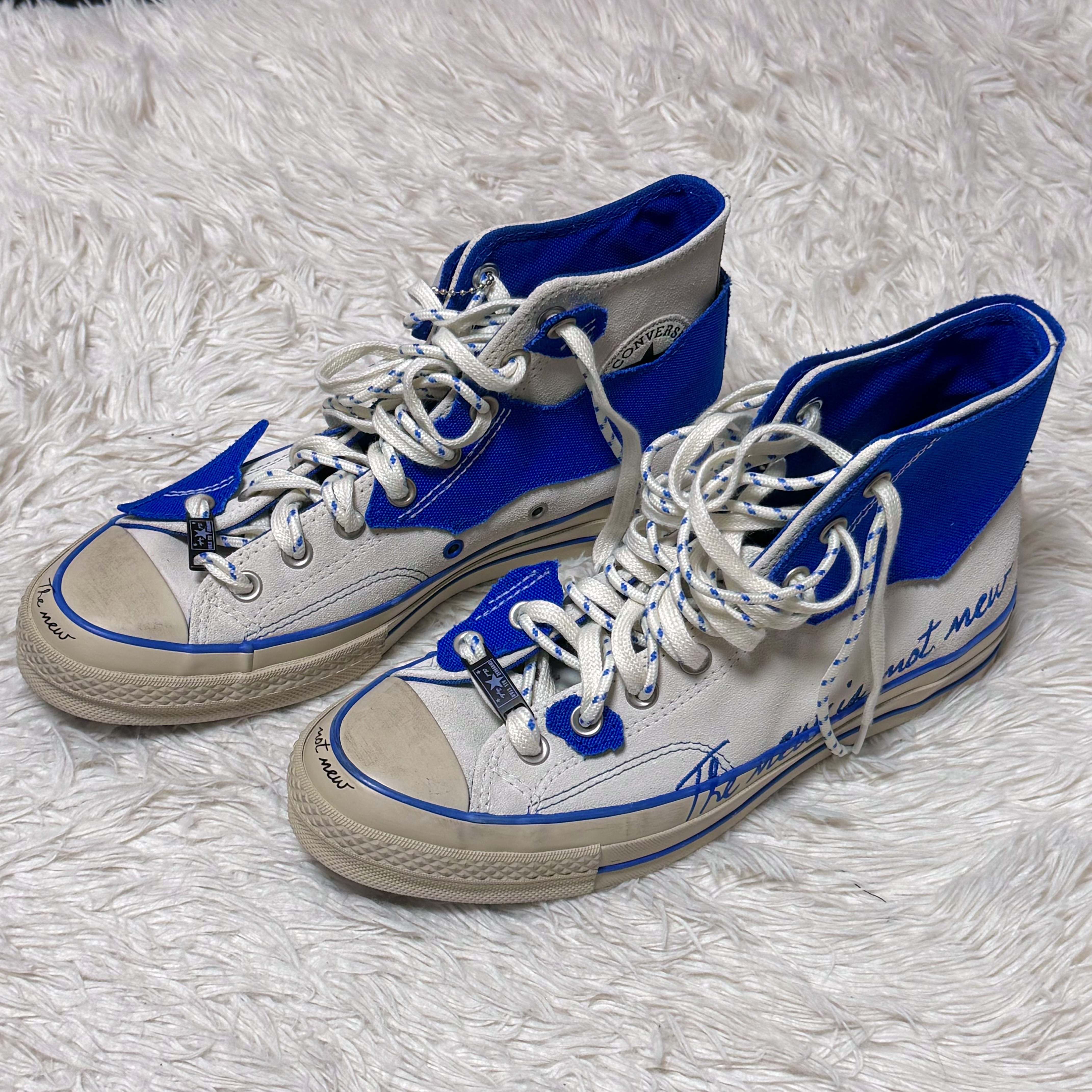 Converse x Ader Error Chuck 70 High White 착용 스타일 - 2
