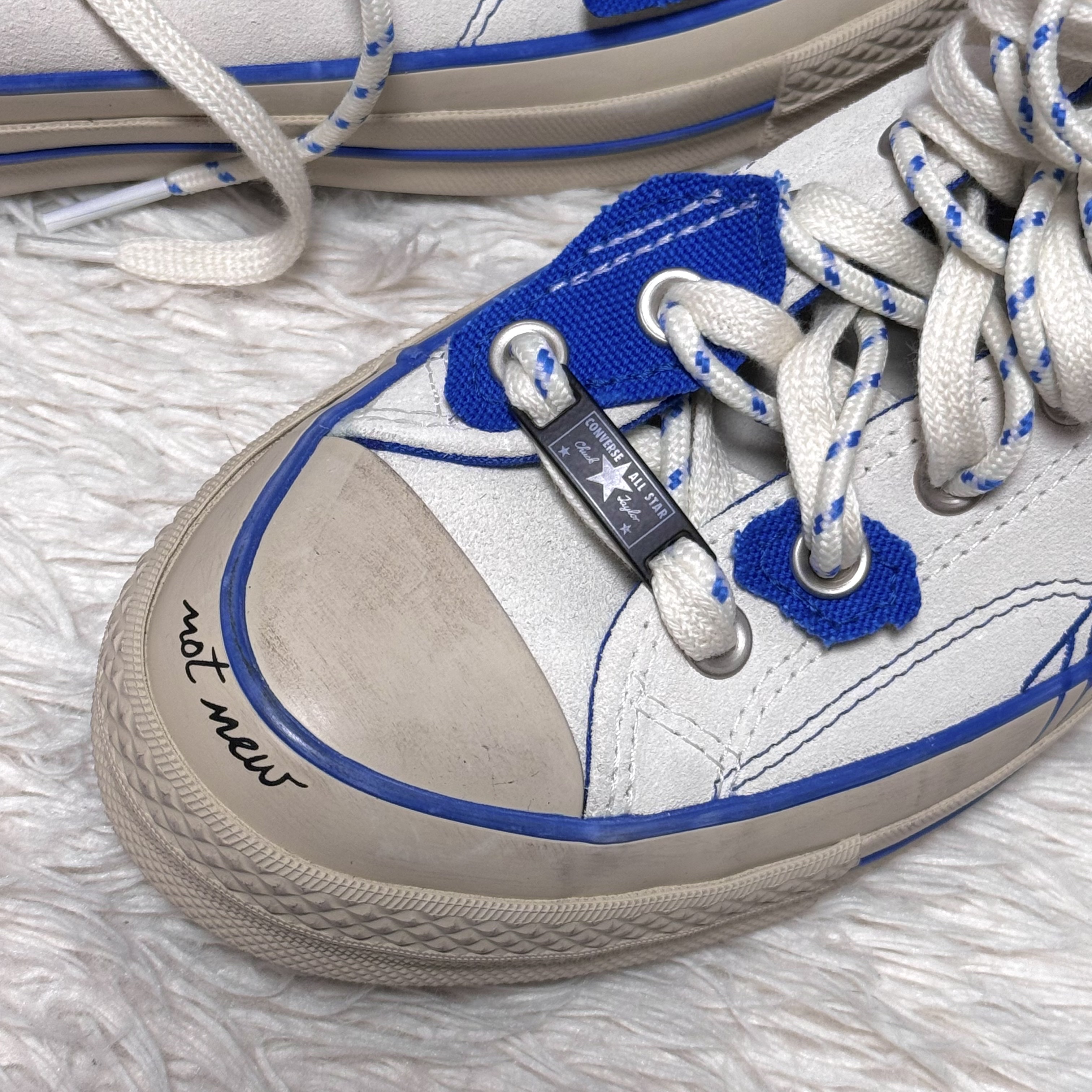 Converse x Ader Error Chuck 70 High White 착용 스타일 - 7