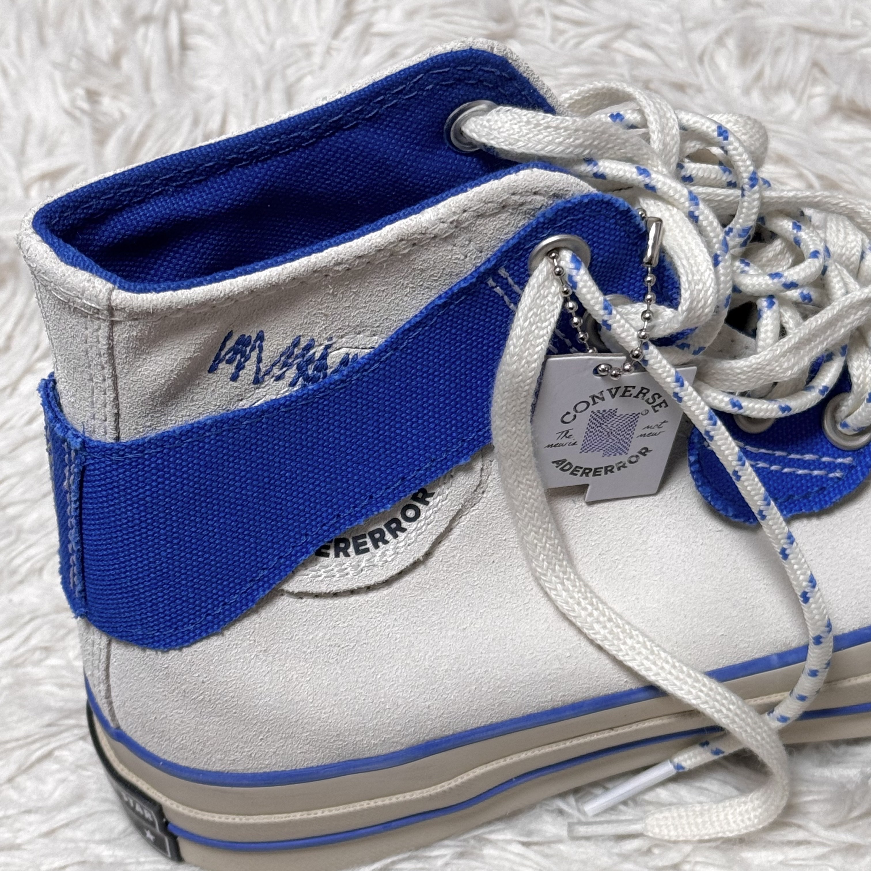 Converse x Ader Error Chuck 70 High White 착용 스타일 - 6